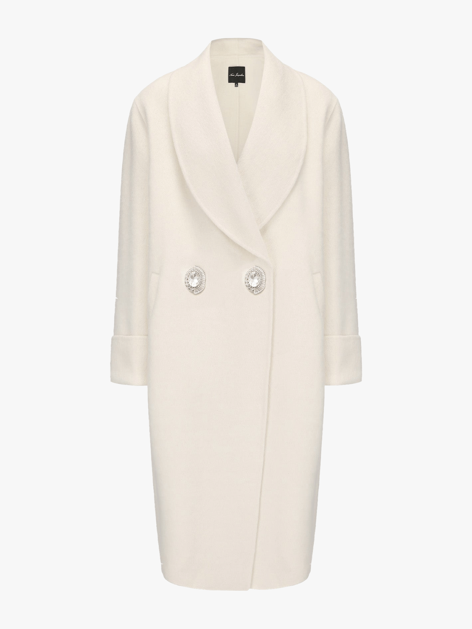 Audrina Coat (White) made by Nana Jacqueline