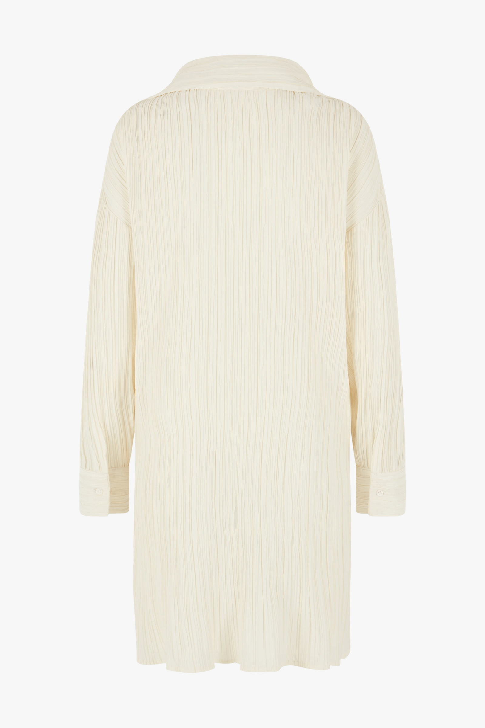 Tree Bark Cut Out Shirt Dress made by CAHAYA STUDIOS