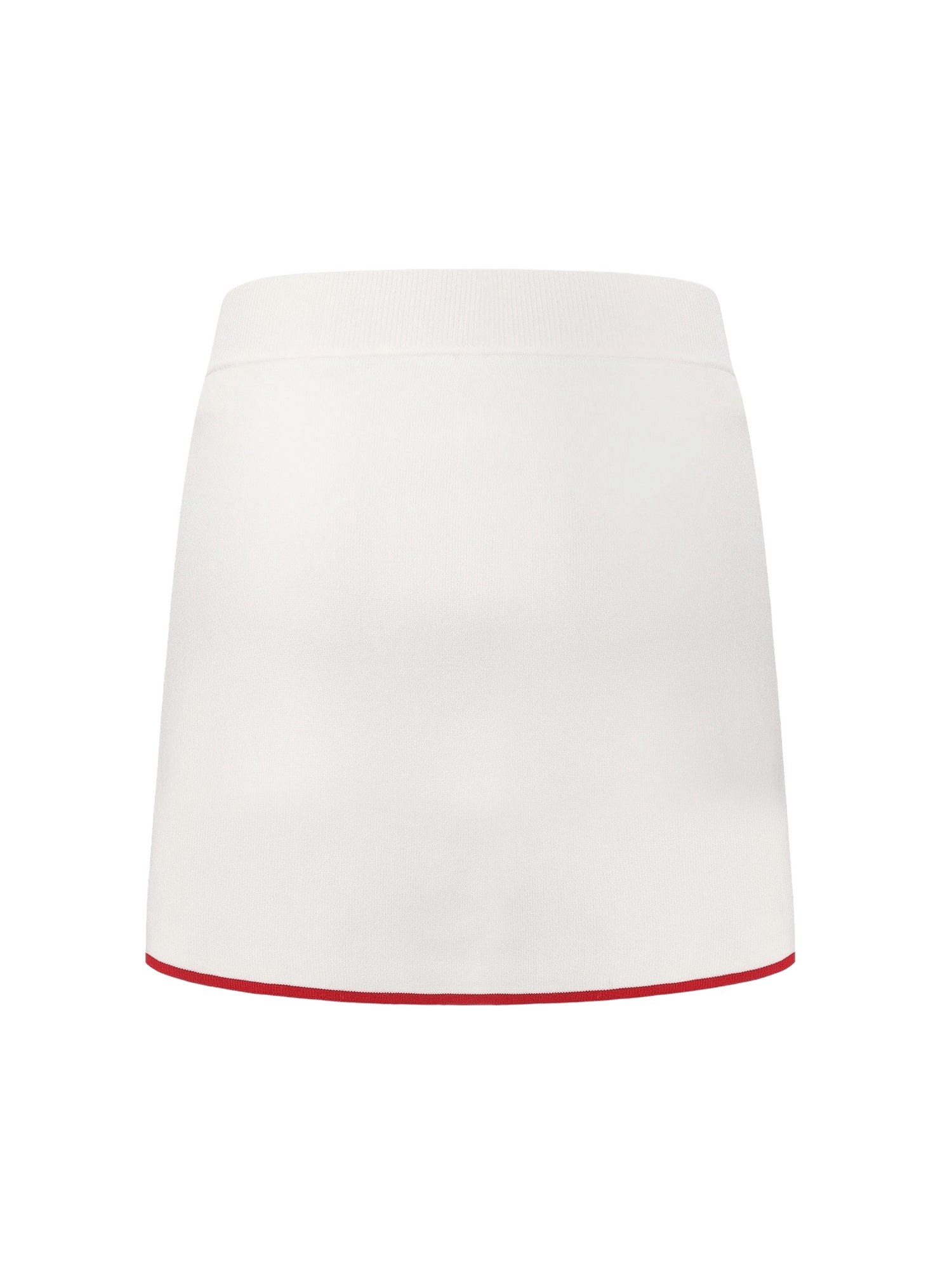 Wilhelmina Contrast A-Line White Skirt made by Nana Jacqueline