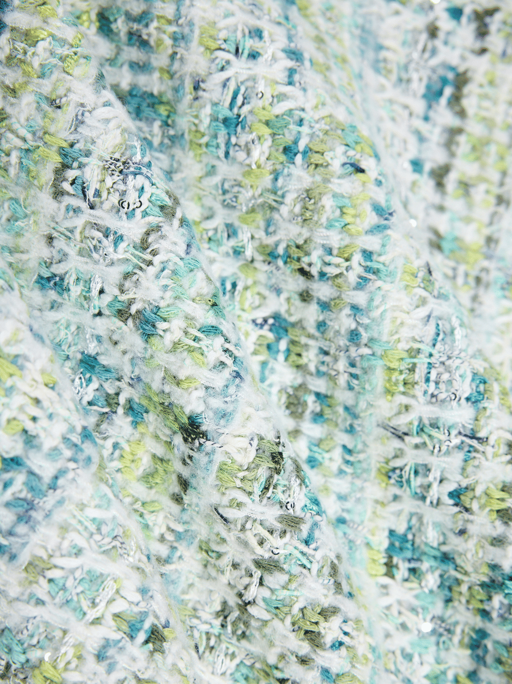 CHECK TWEED PLACKET JACKET made by CRUSH Collection