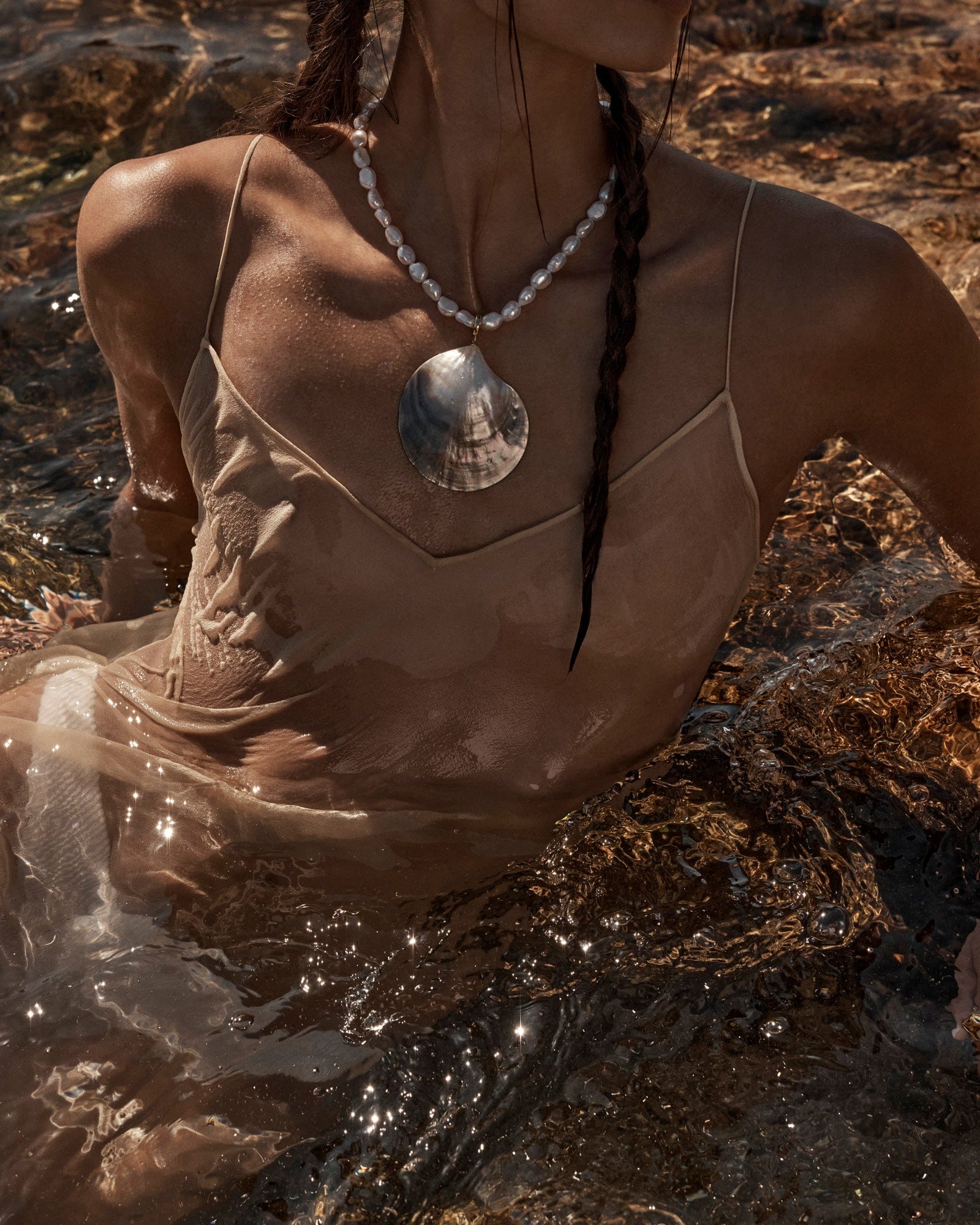 Laurette Necklace made by Amber Sceats