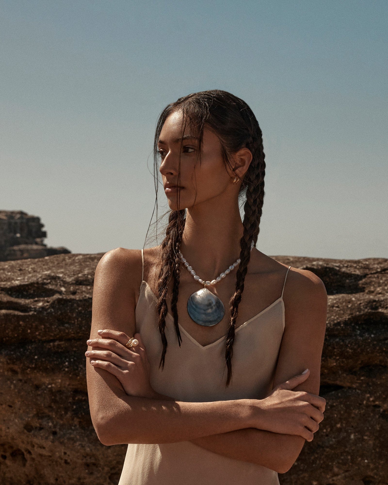 Laurette Necklace made by Amber Sceats