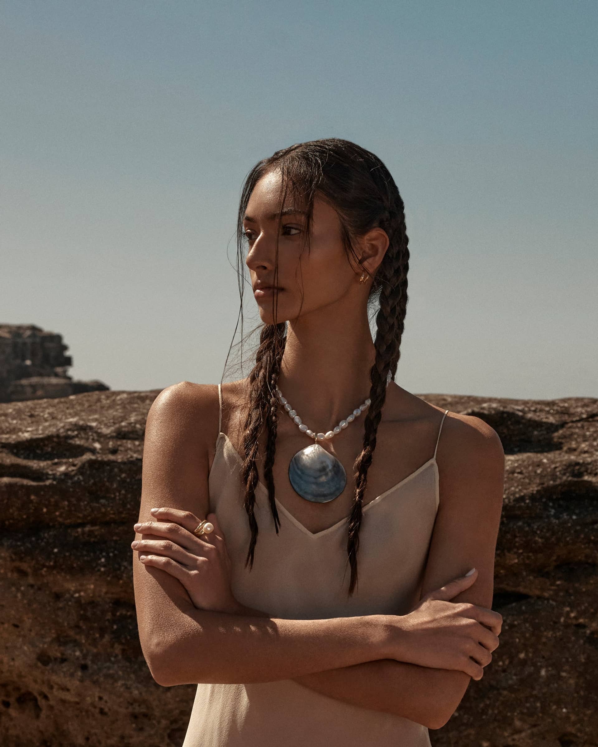 Laurette Necklace made by Amber Sceats