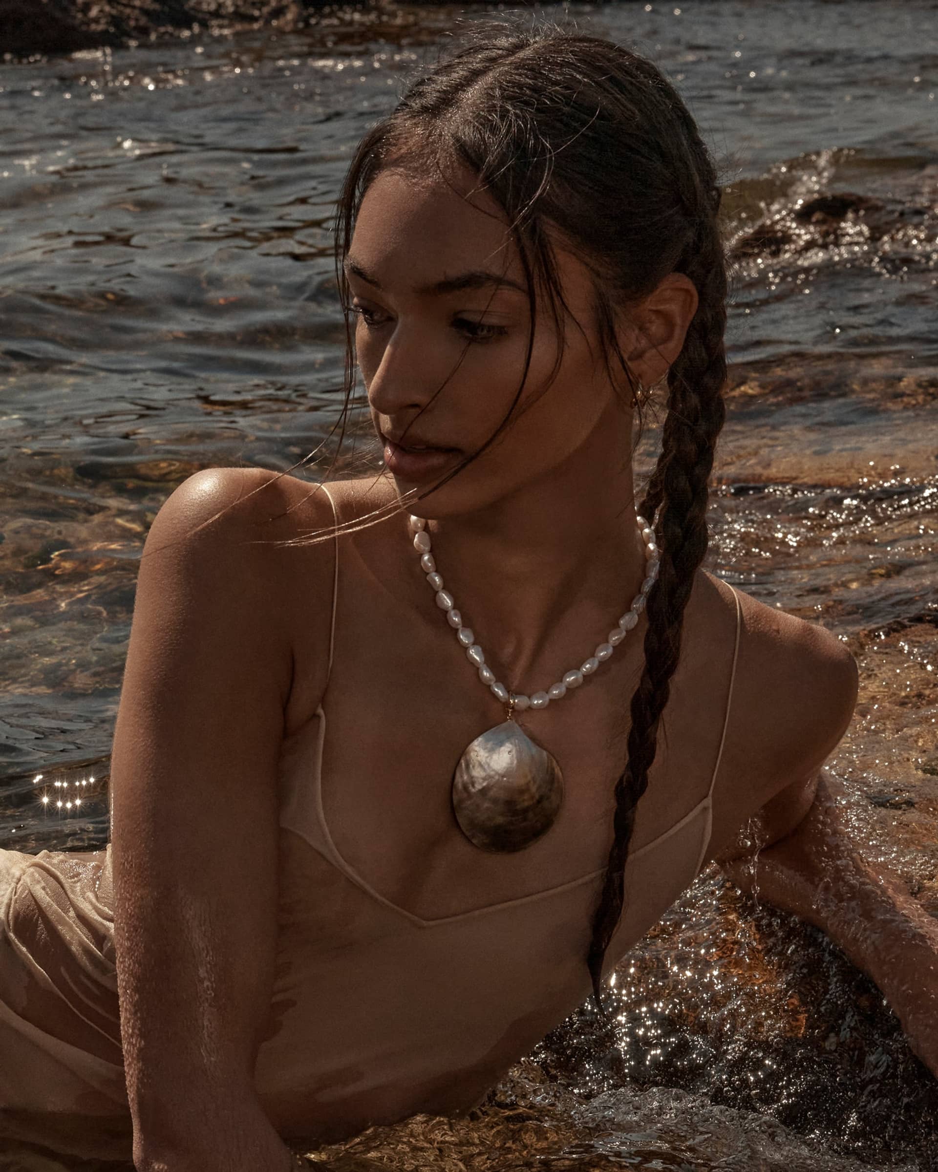 Laurette Necklace made by Amber Sceats