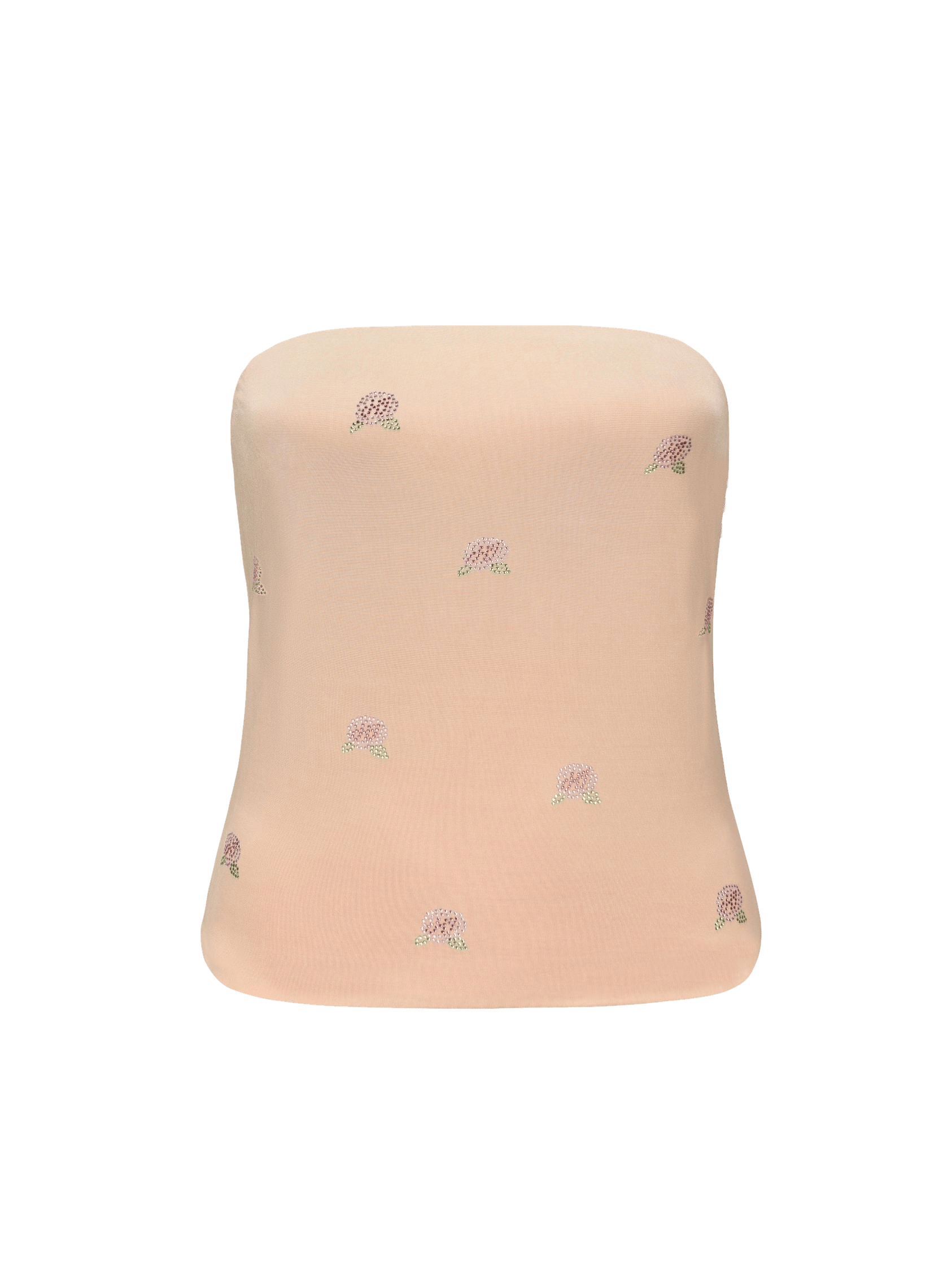 Rosana Embroidered Top (Tan) (Final Sale) in Beige made by Nana Jacqueline