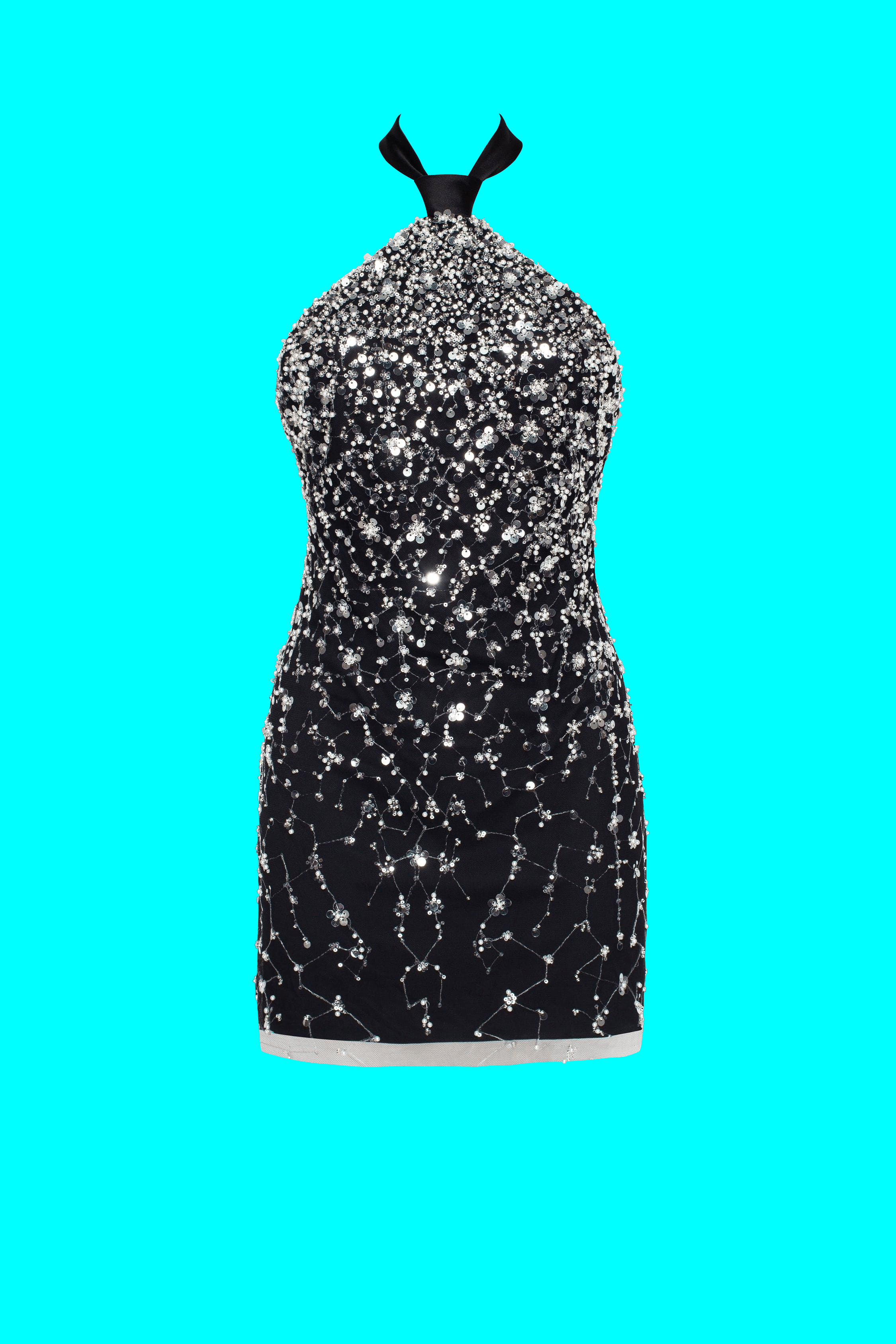 milla striking sequin dress Milla Women's Astonishing Sequined Maxi Gown On Spaghetti Straps