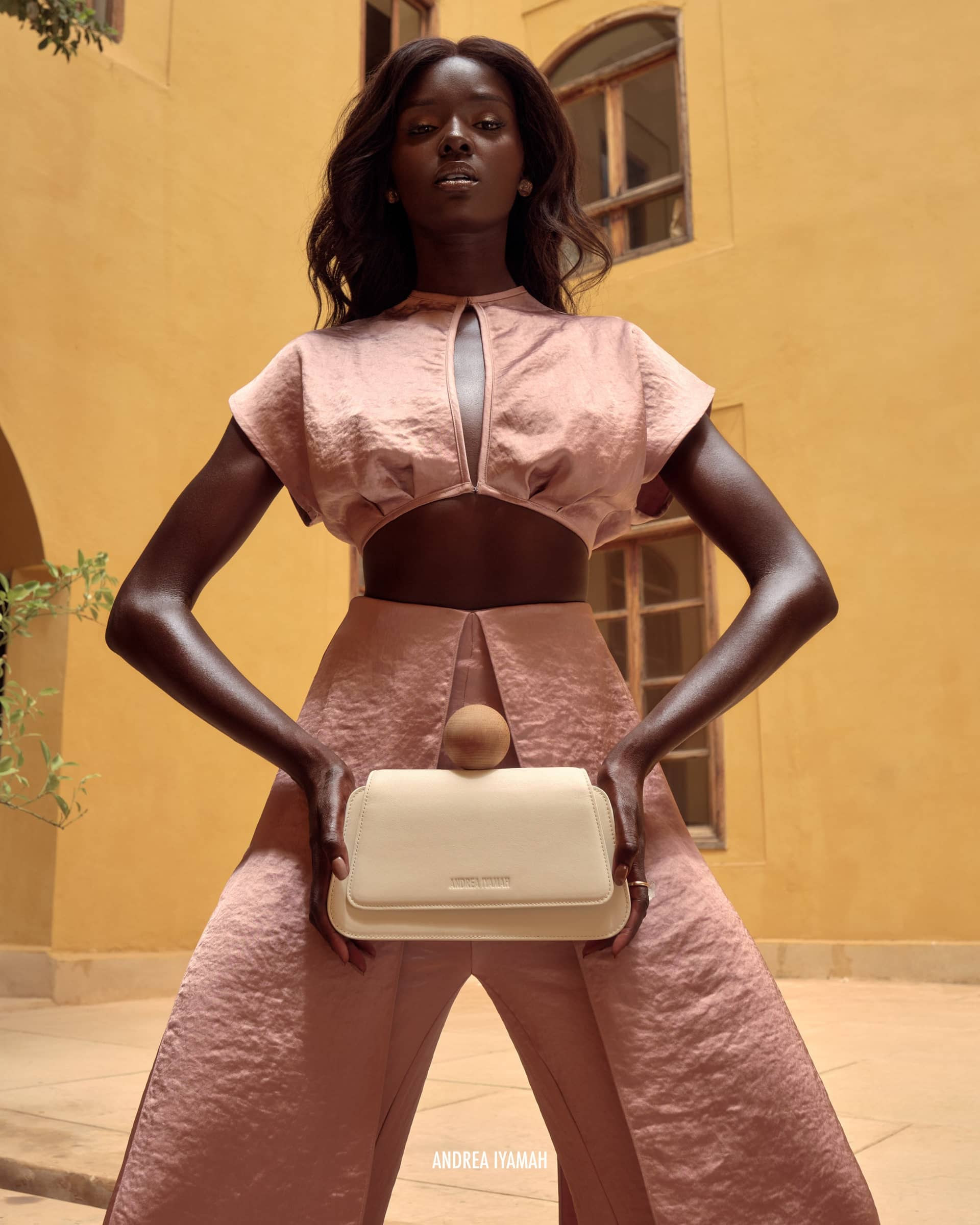 BALLI BAG in White made by Andrea Iyamah