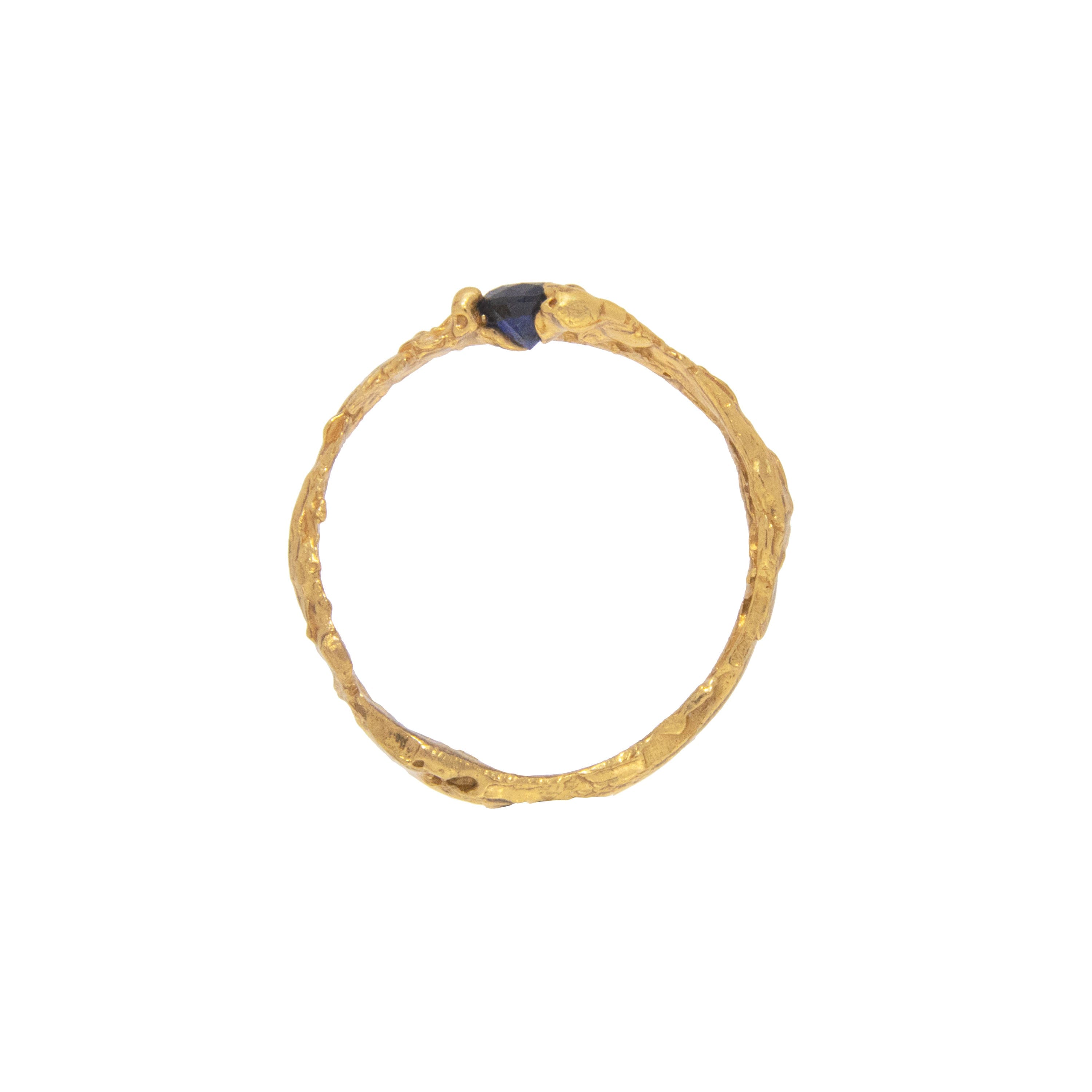 Ati Sapphire Ring made by Loveness Lee