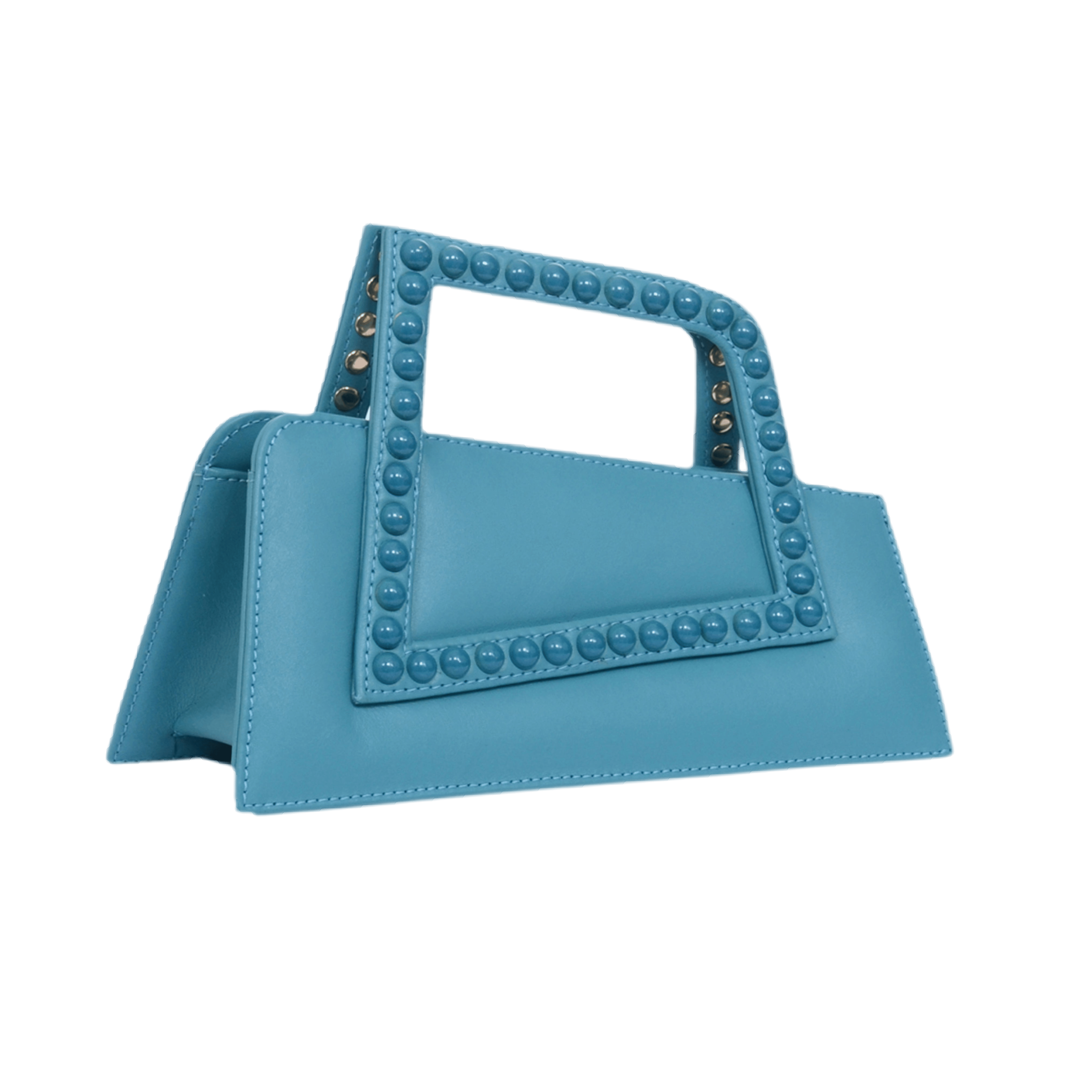 Jalila - Turquoise - Top Handle Bag made by ALIEL
