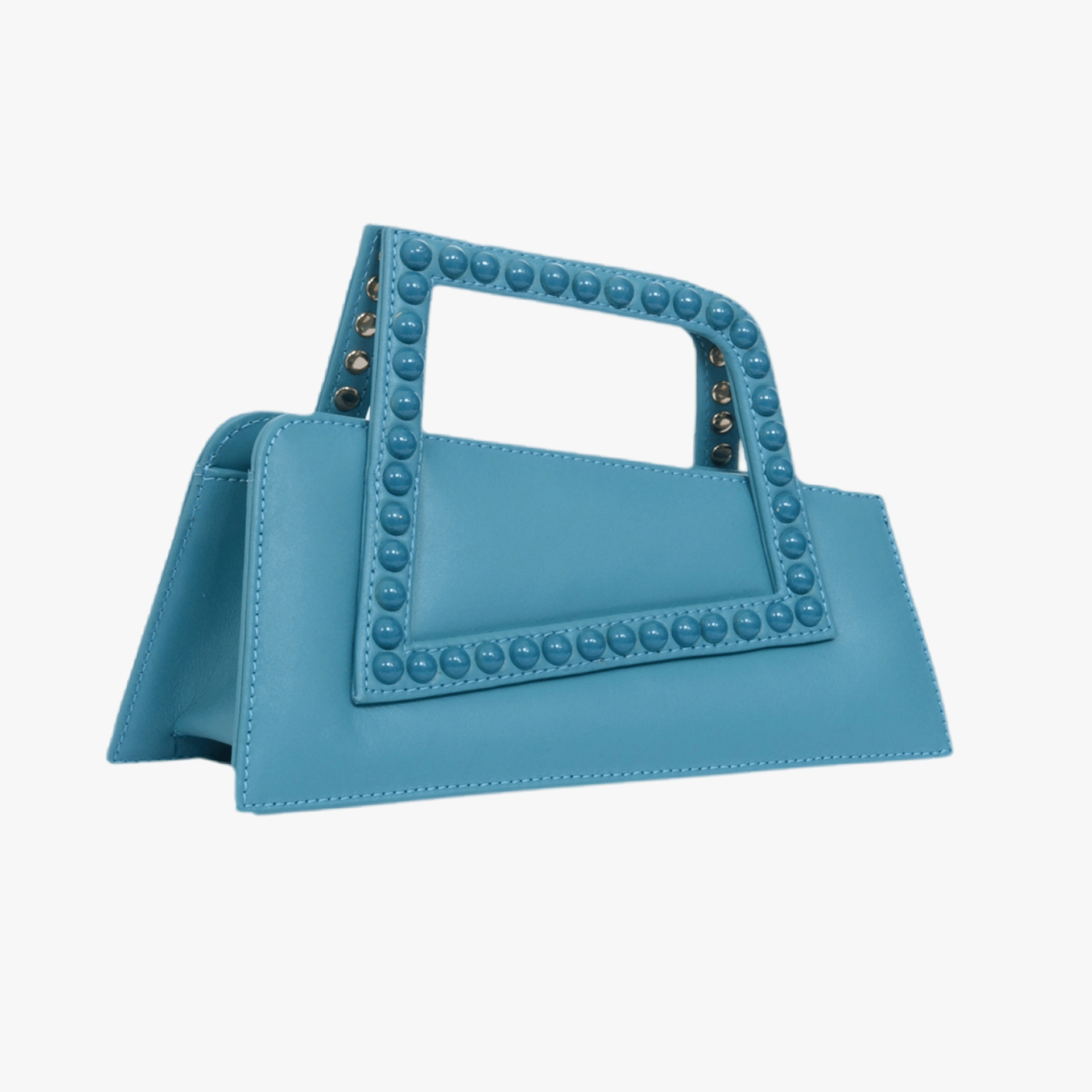 Jalila - Turquoise - Top Handle Bag made by ALIEL