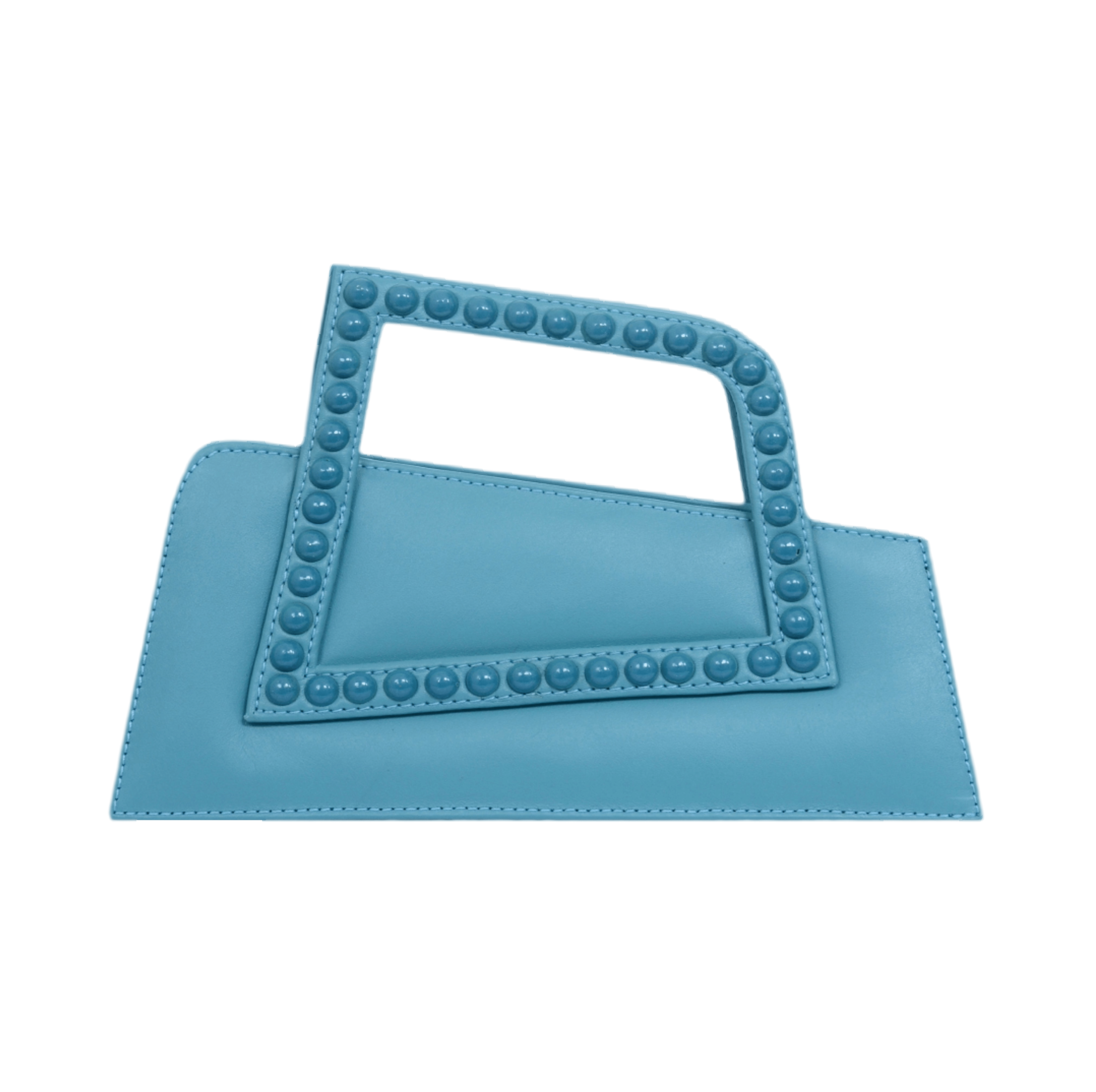 Jalila - Turquoise - Top Handle Bag made by ALIEL