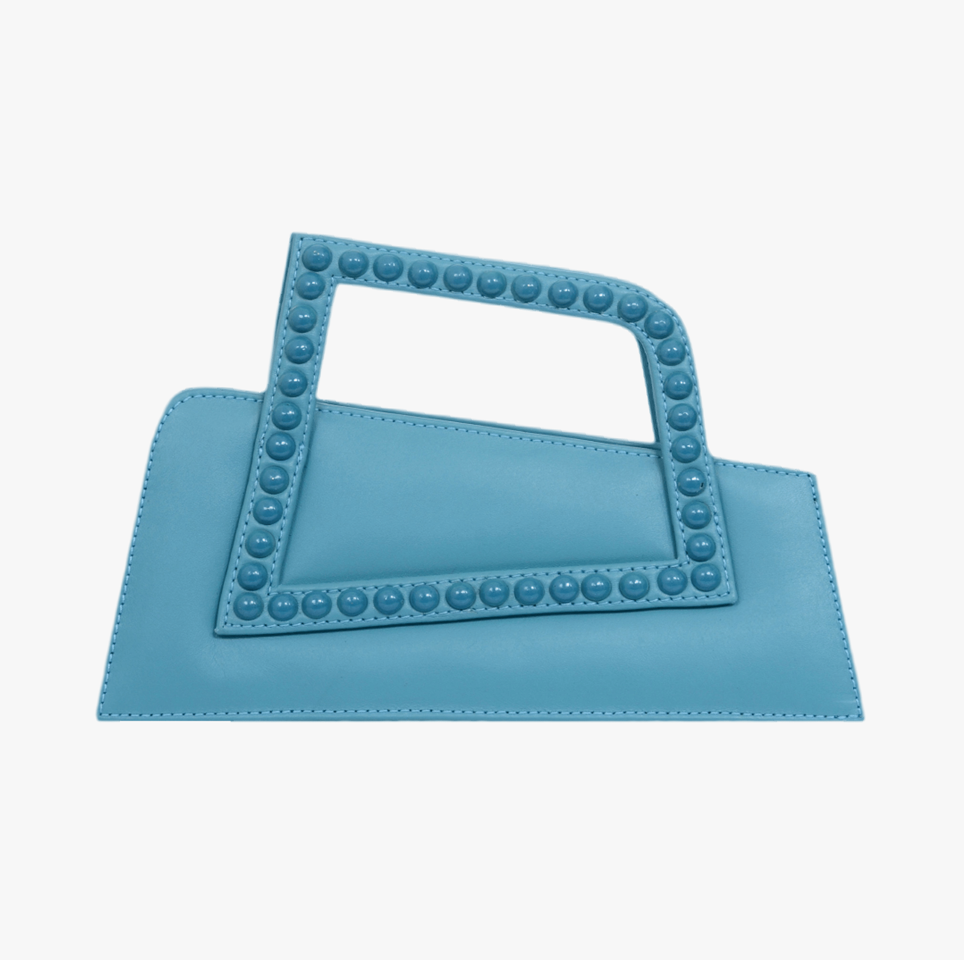 Jalila - Turquoise - Top Handle Bag made by ALIEL