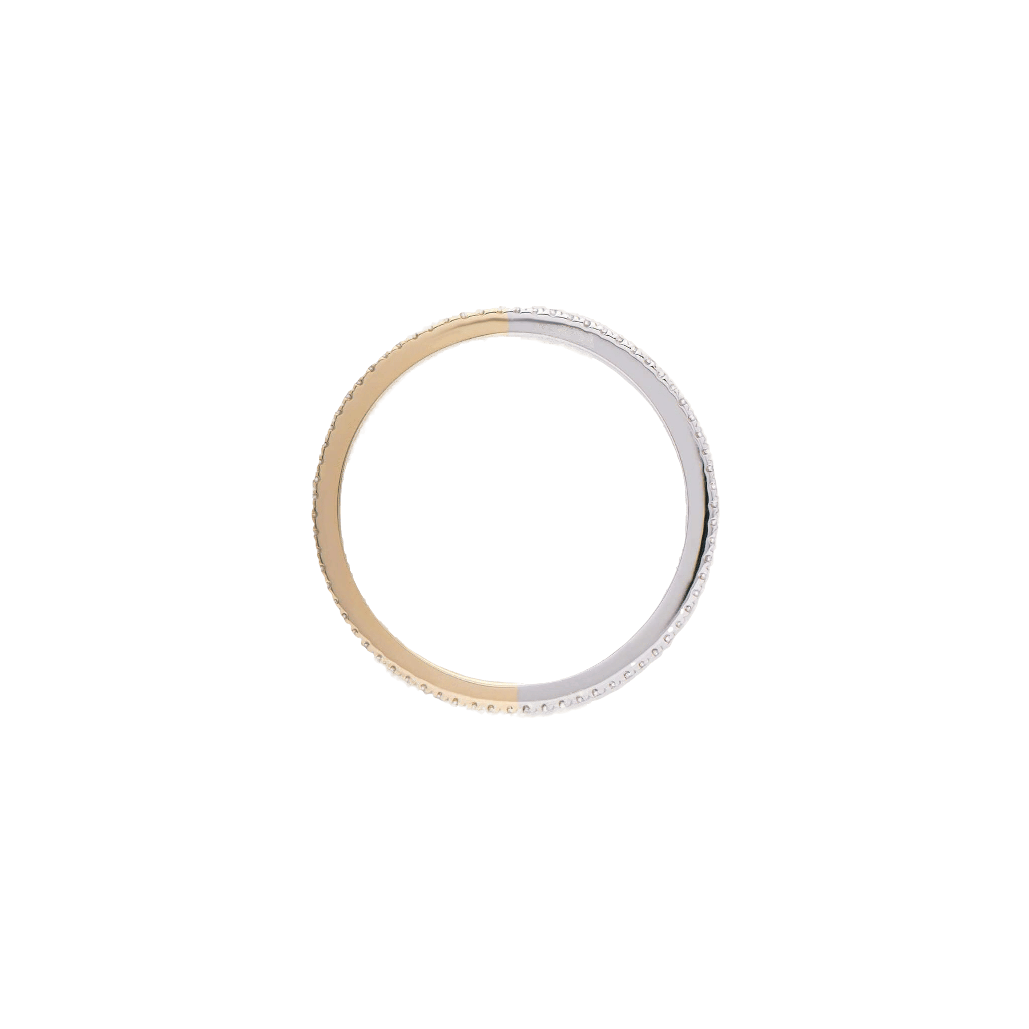 HERA RING - WHITE DIAMONDS & WHITE/YELLOW GOLD made by ENNUI