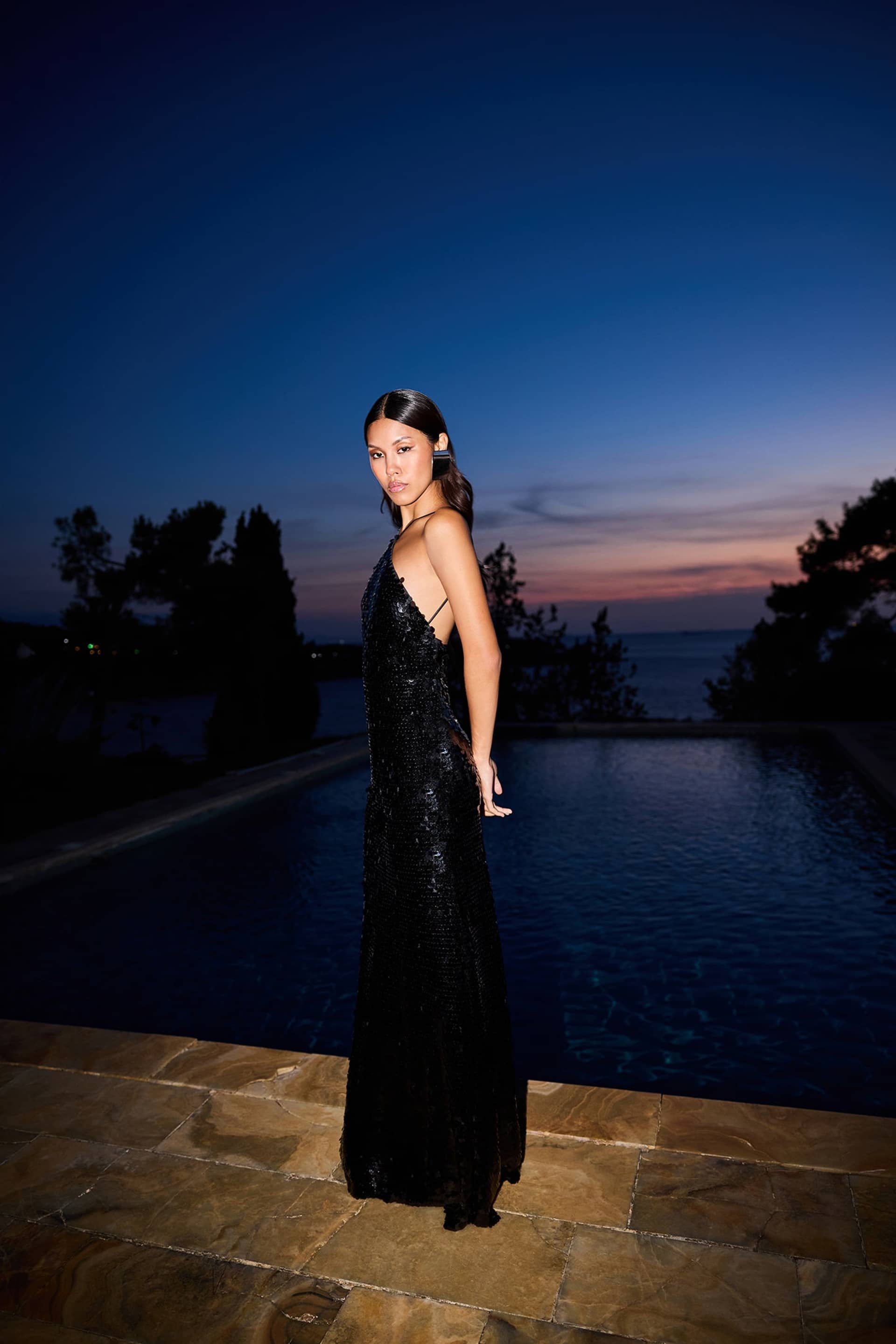 Cosmos Dress - Black made by Gigii's