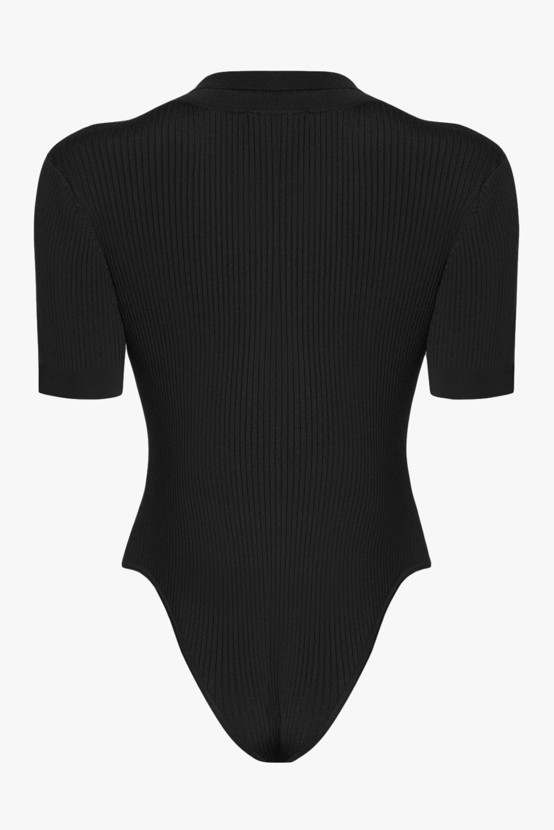 RIB KNIT BODYSUIT made by KEBURIA