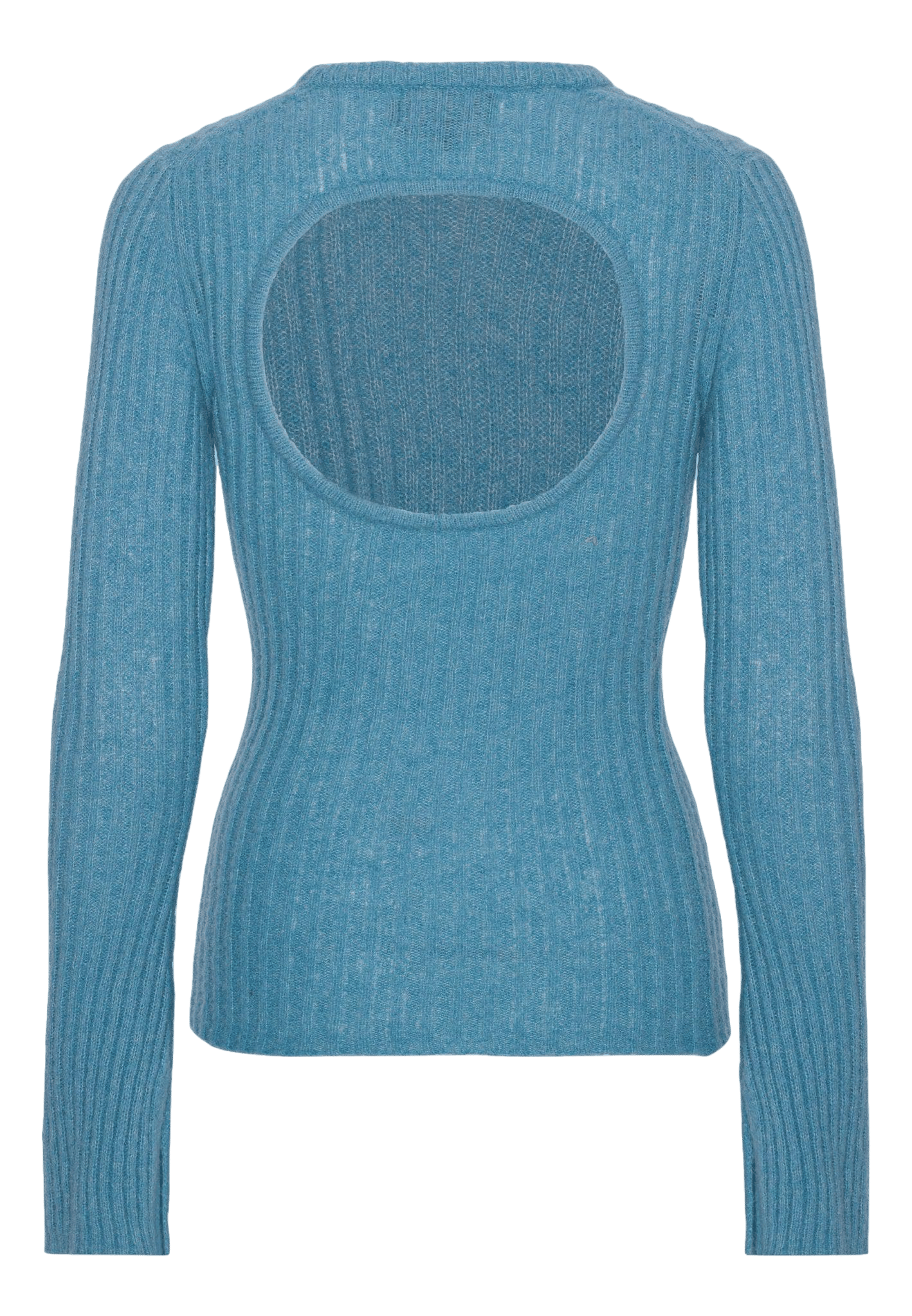 Lima Knit Blouse - Dust Blue made by HERSKIND