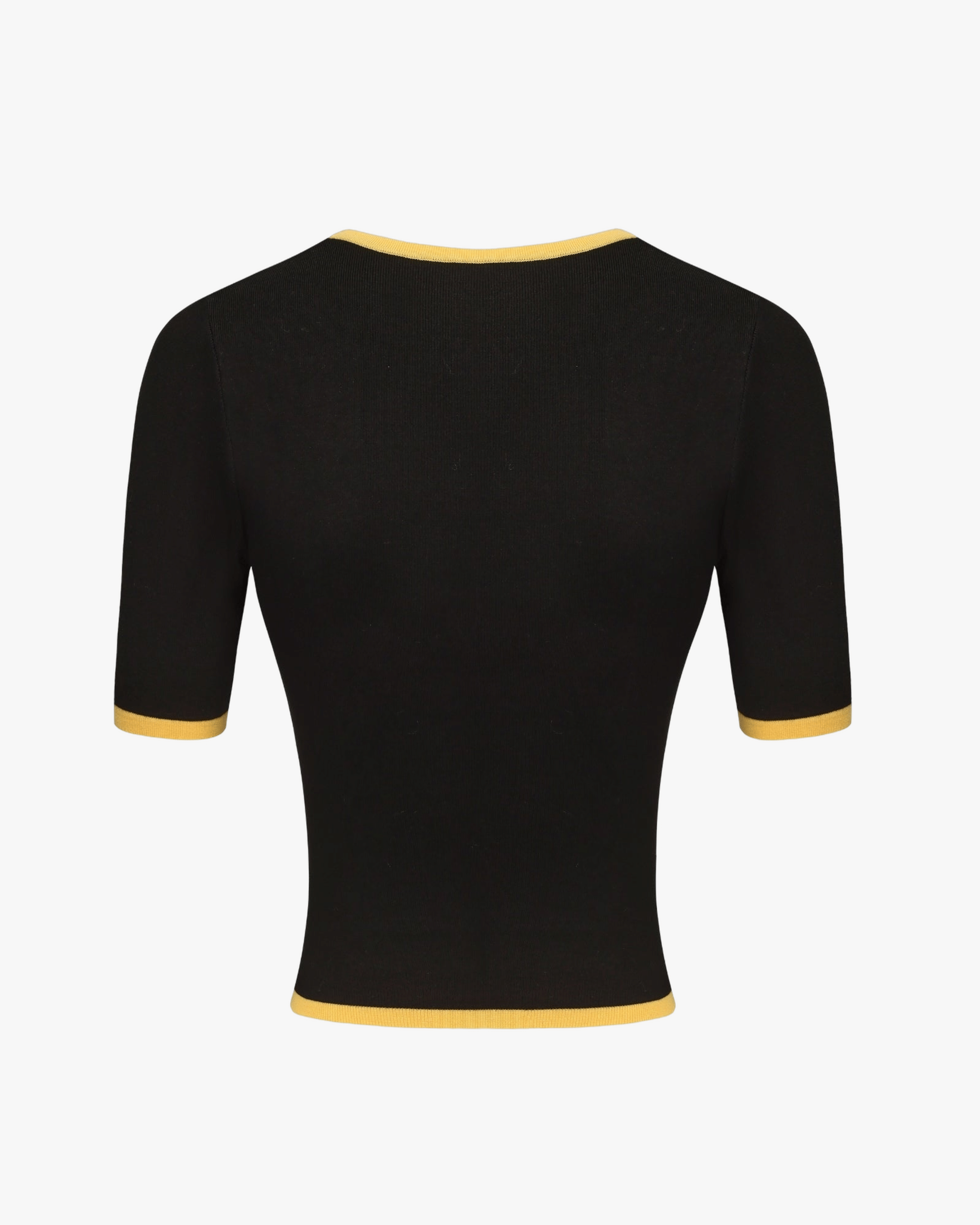 Luna Top (Black & Yellow) made by Nana Jacqueline