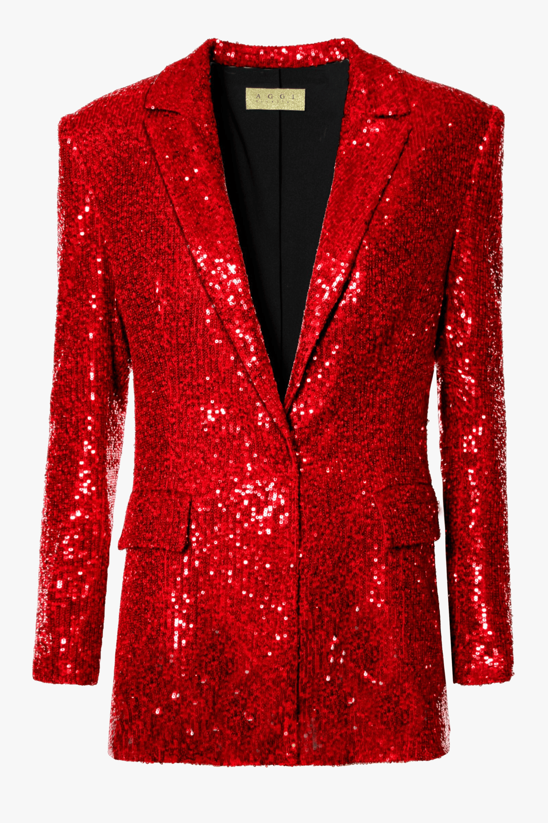 Blazer Holly Brilliant Ruby made by HALEWSKI