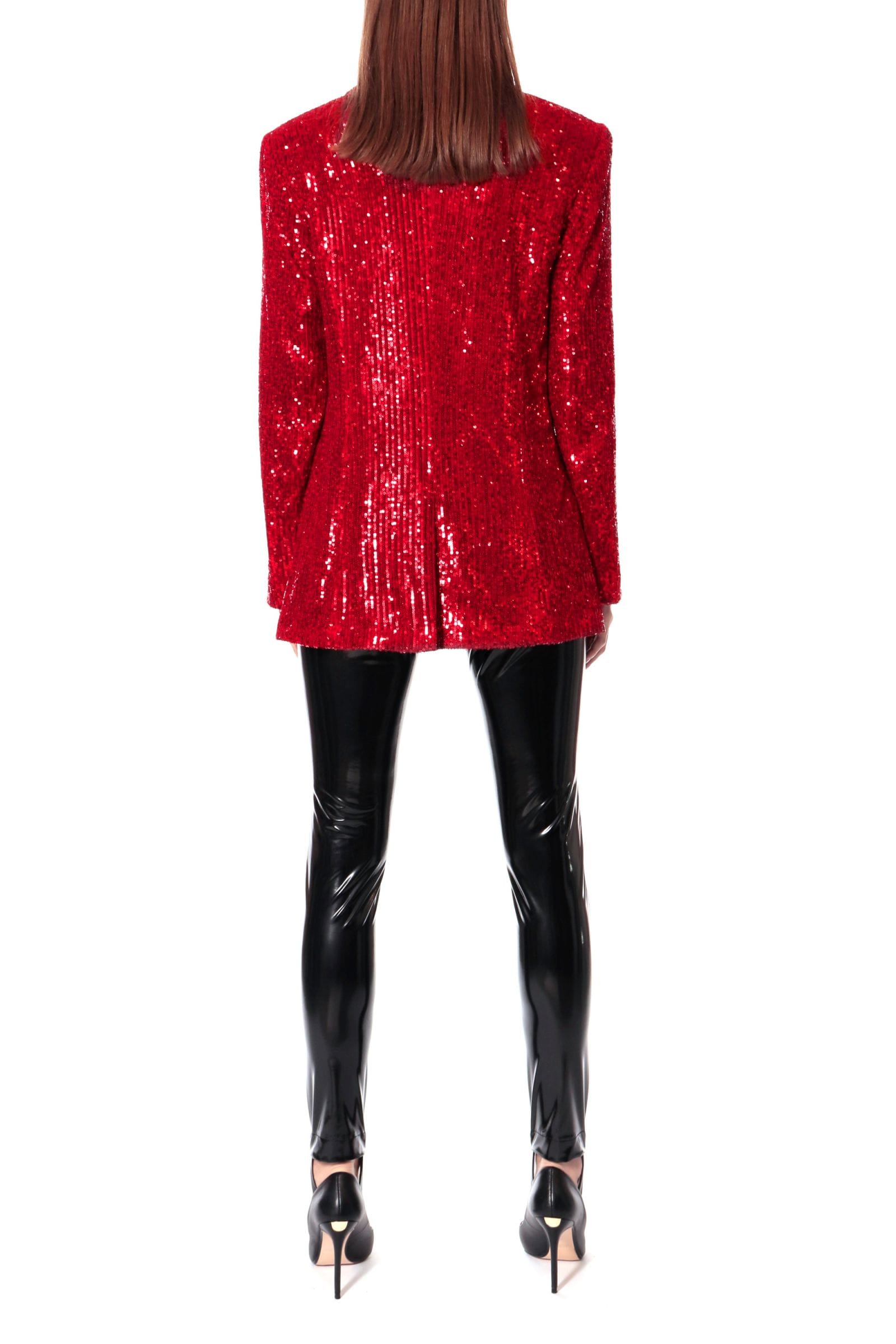 Blazer Holly Brilliant Ruby in Red made by HALEWSKI