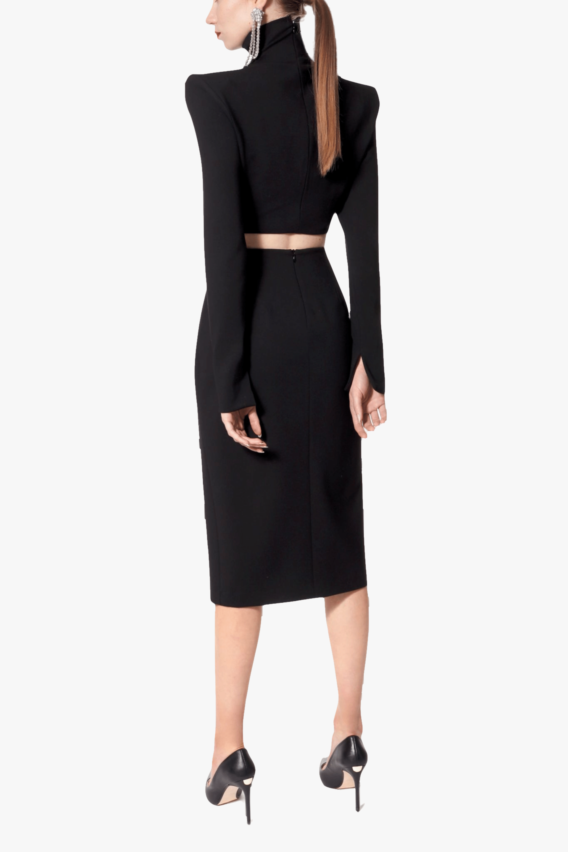 Blouse Natasha Perle Noir in Black made by HALEWSKI