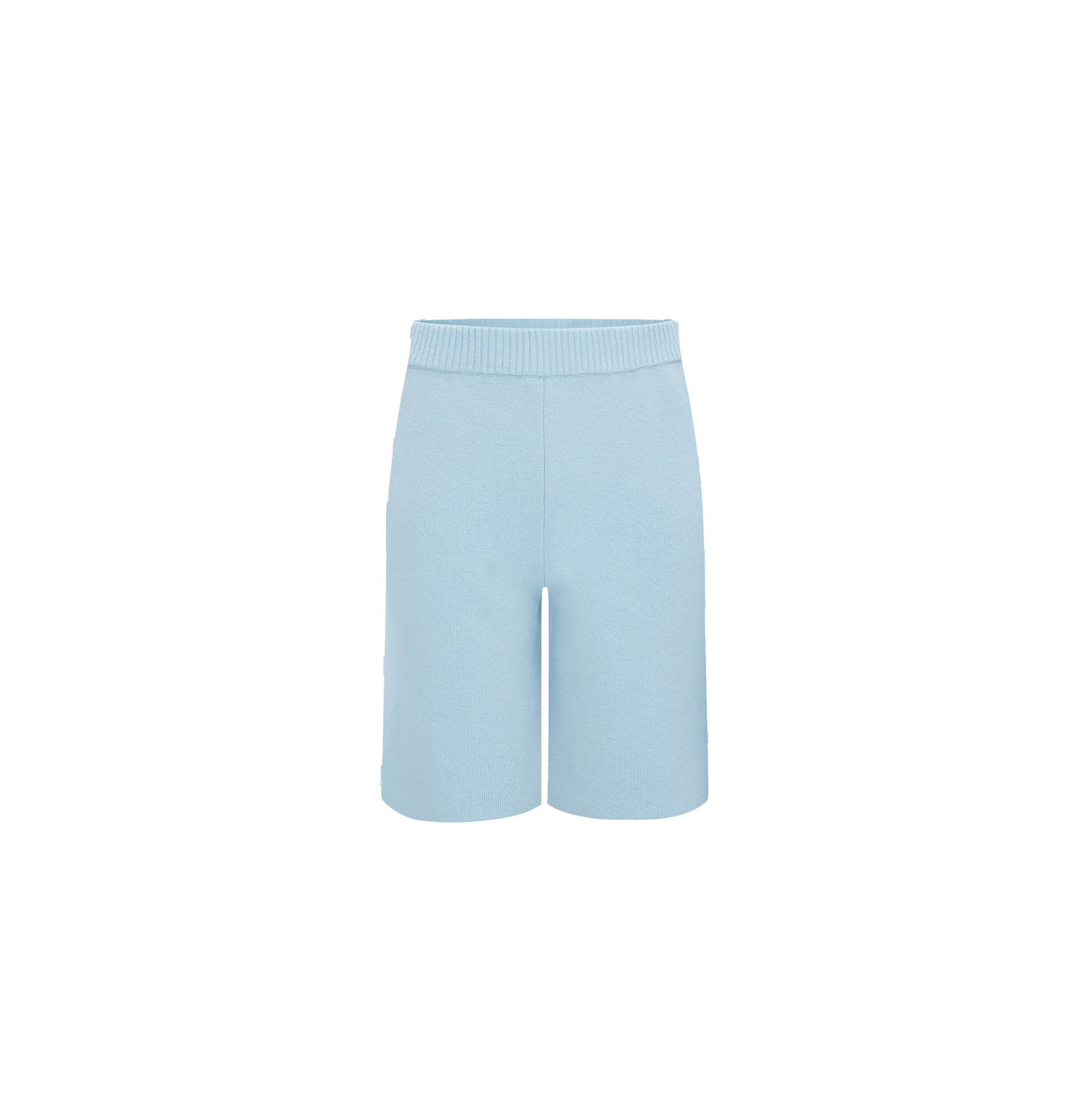 CASHMERE SHORTS in Blue made by CRUSH Collection