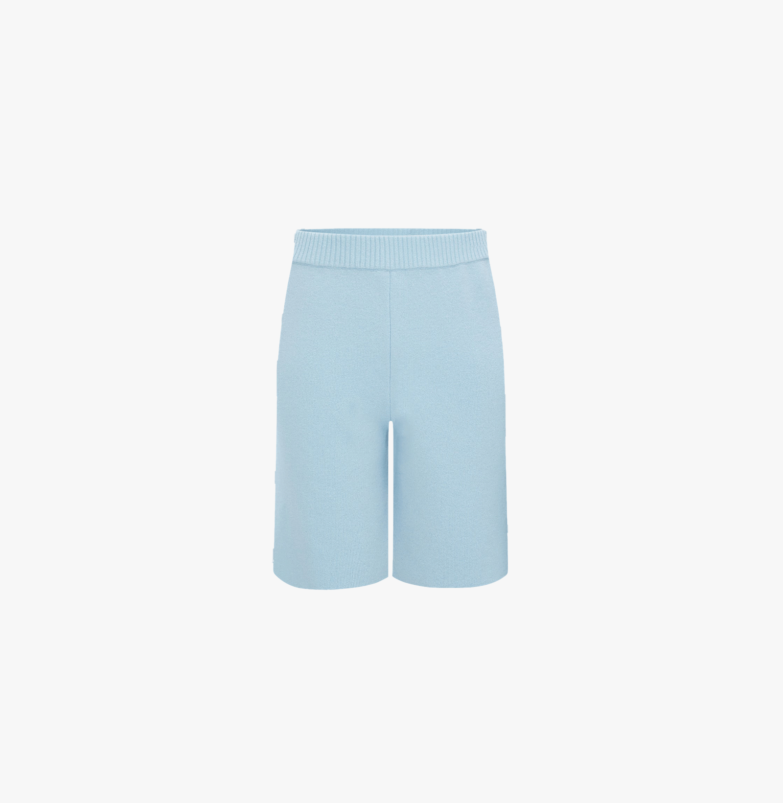 CASHMERE SHORTS in Blue made by CRUSH Collection