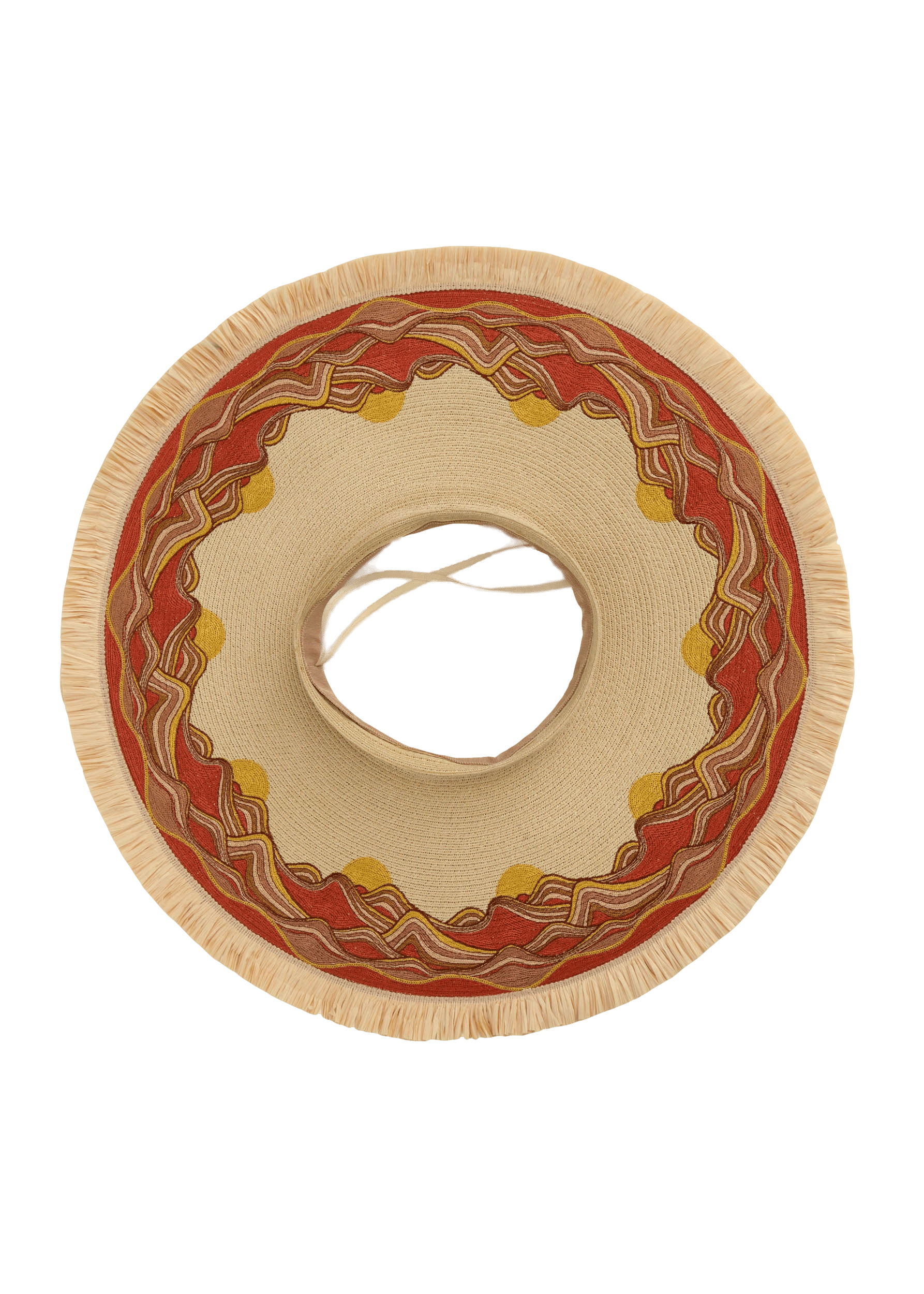 ILLO HAT in Beige made by Andrea Iyamah