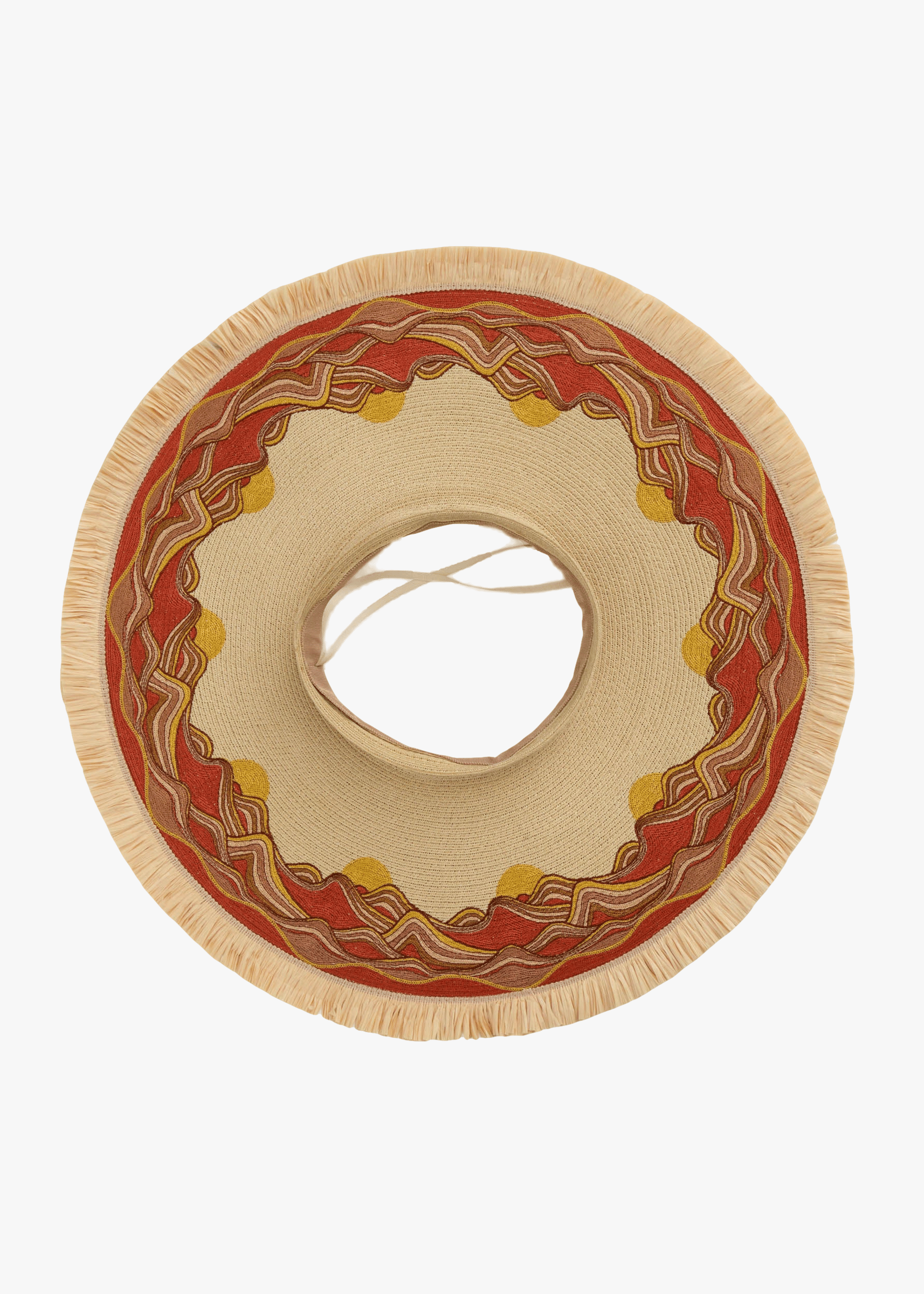 ILLO HAT in Beige made by Andrea Iyamah