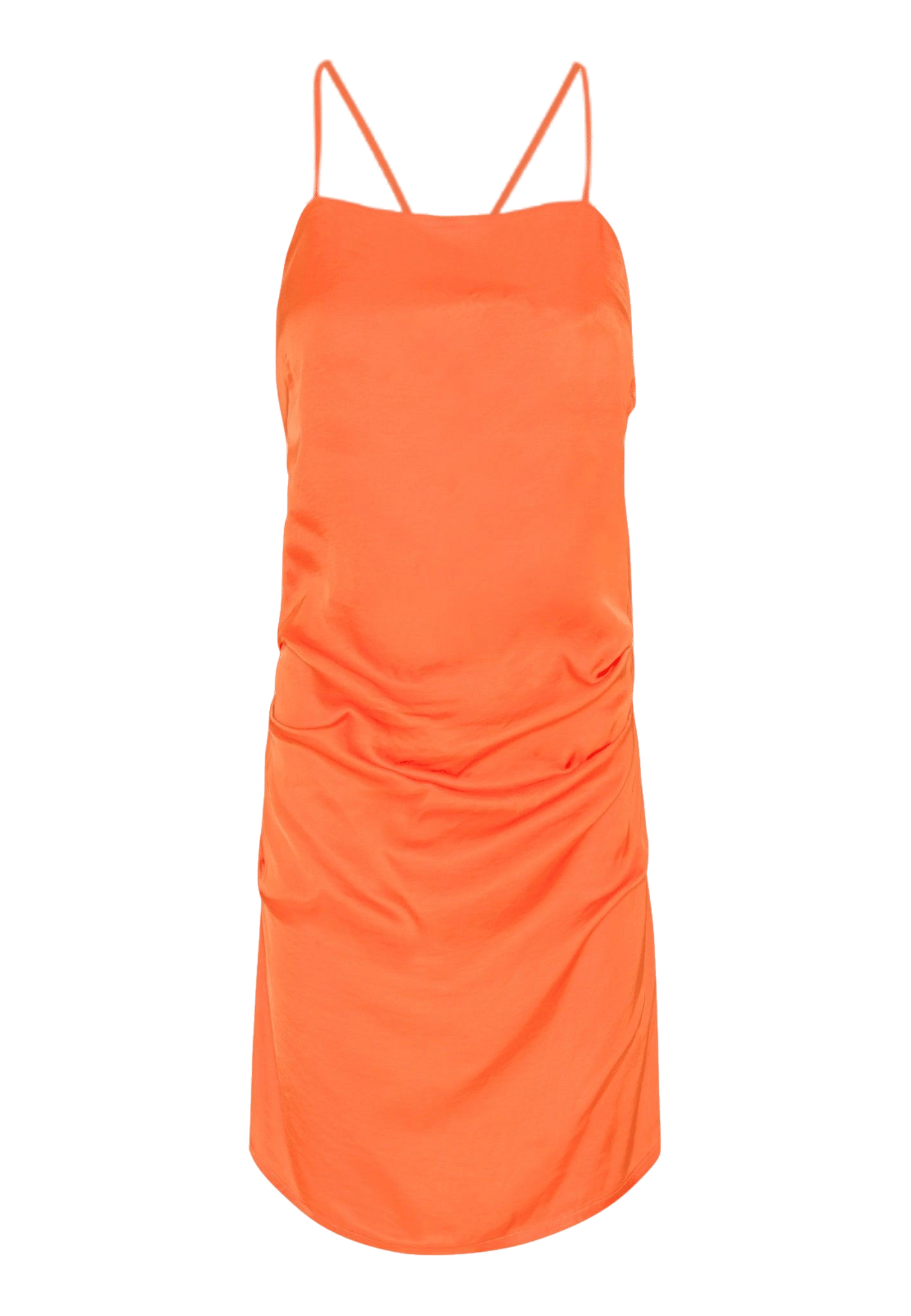 Orly Dress - Mandarin Red made by HERSKIND