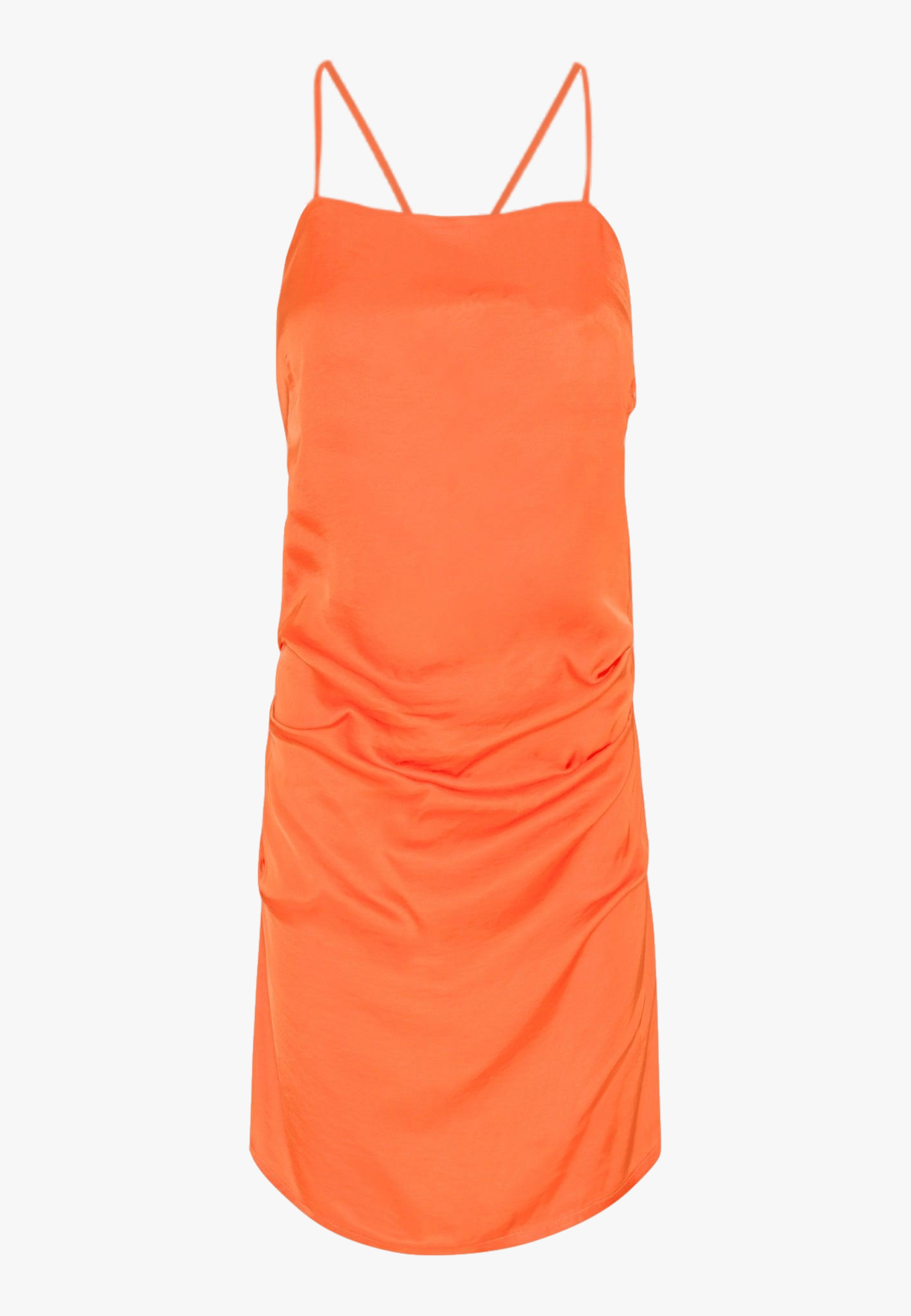 Orly Dress - Mandarin Red made by HERSKIND