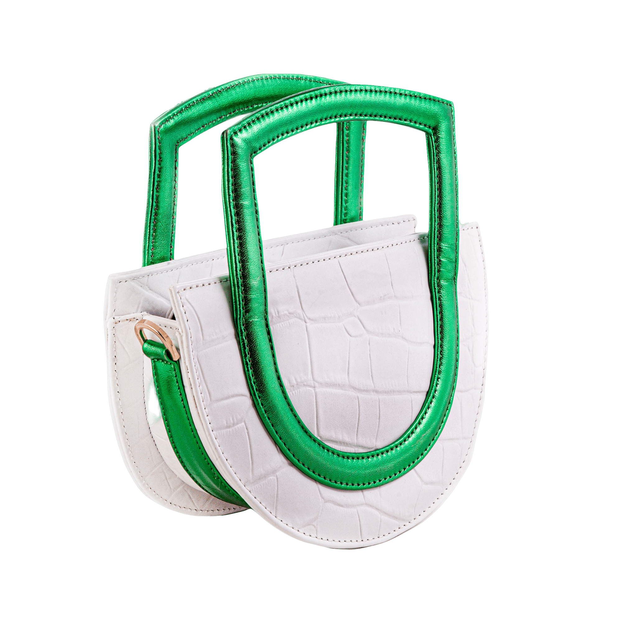 Sukoon - White - Top Handle bag made by ALIEL