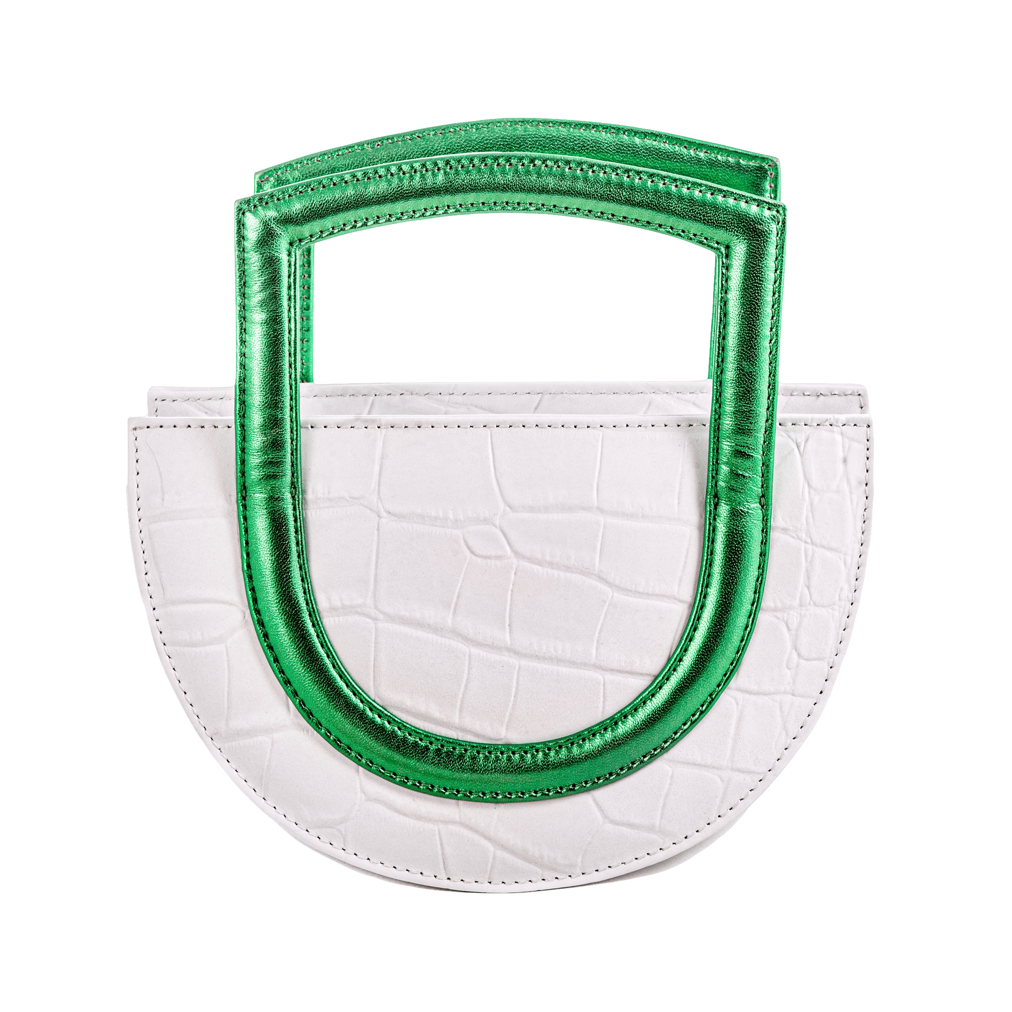 Sukoon - White - Top Handle bag made by ALIEL