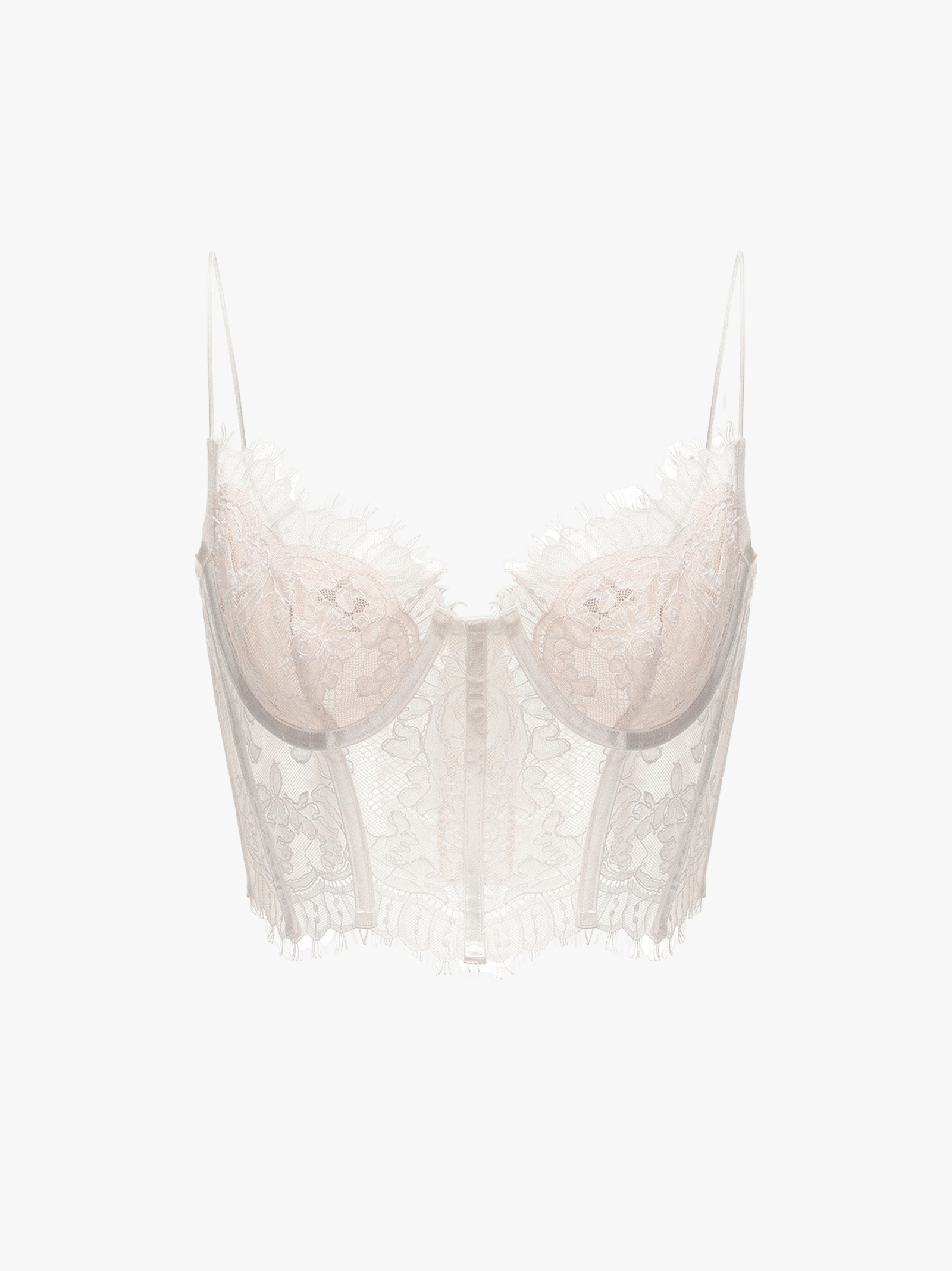 Audrina Lace Top (White) made by Nana Jacqueline