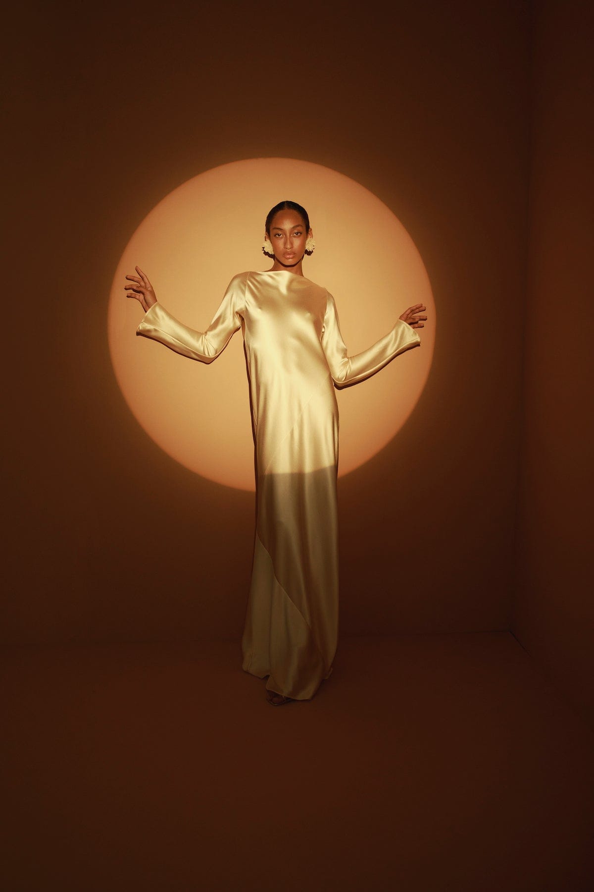 Fenix LongSleeve Maxi Dress made by Francesca Miranda