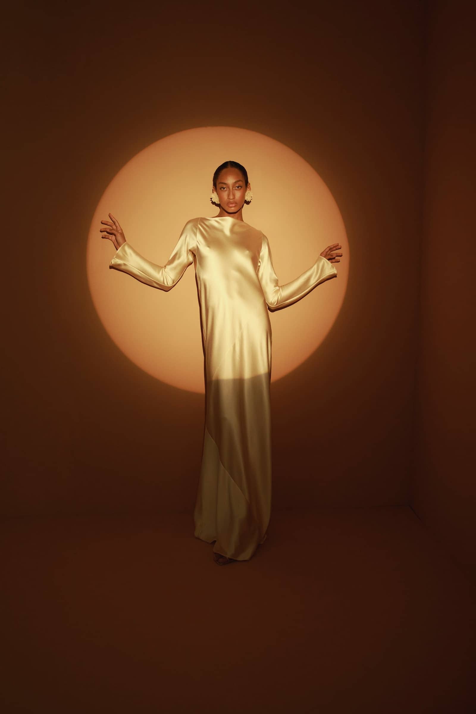 Fenix LongSleeve Maxi Dress made by Francesca Miranda