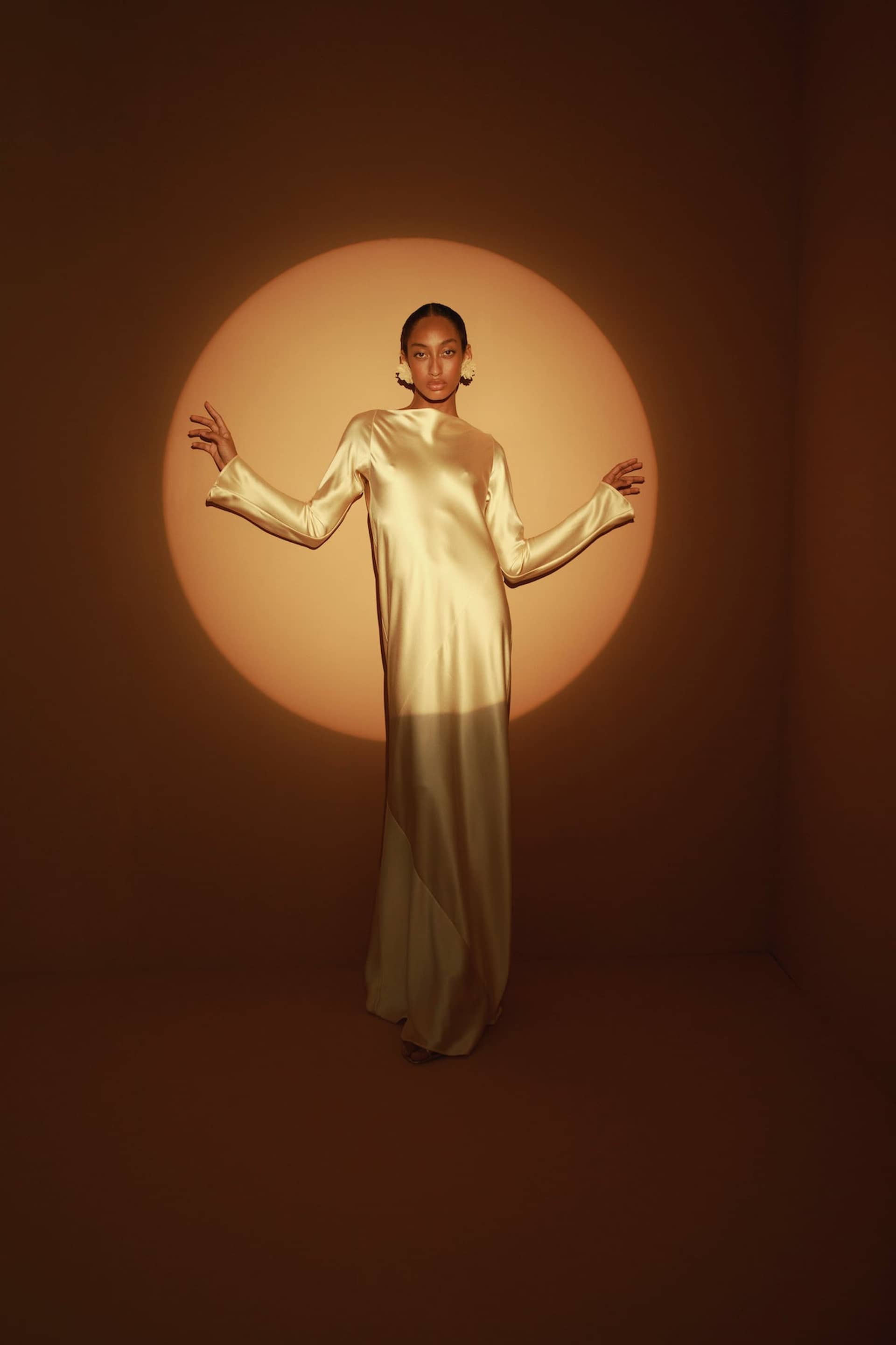 Fenix LongSleeve Maxi Dress made by Francesca Miranda