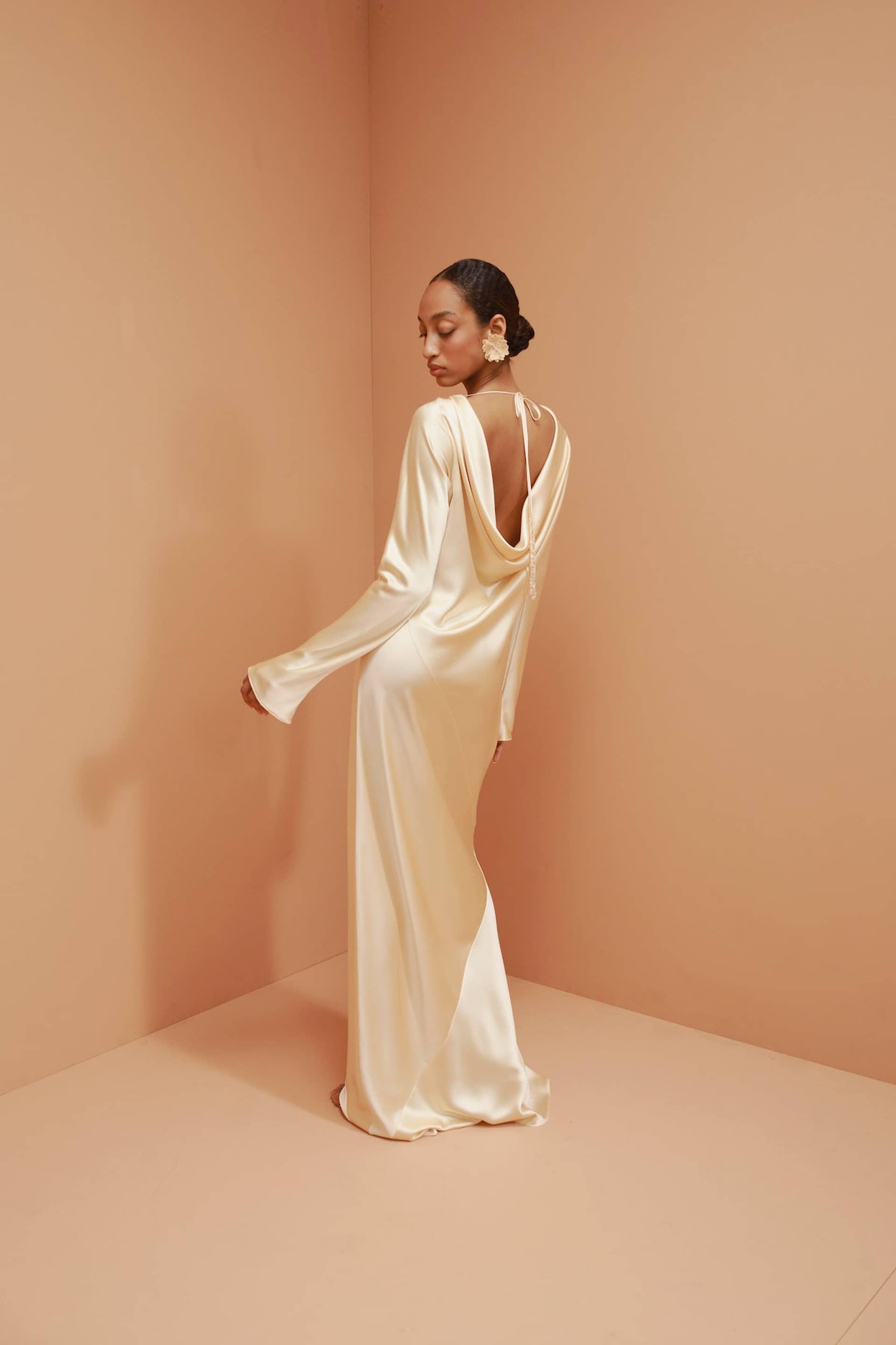 Fenix LongSleeve Maxi Dress made by Francesca Miranda