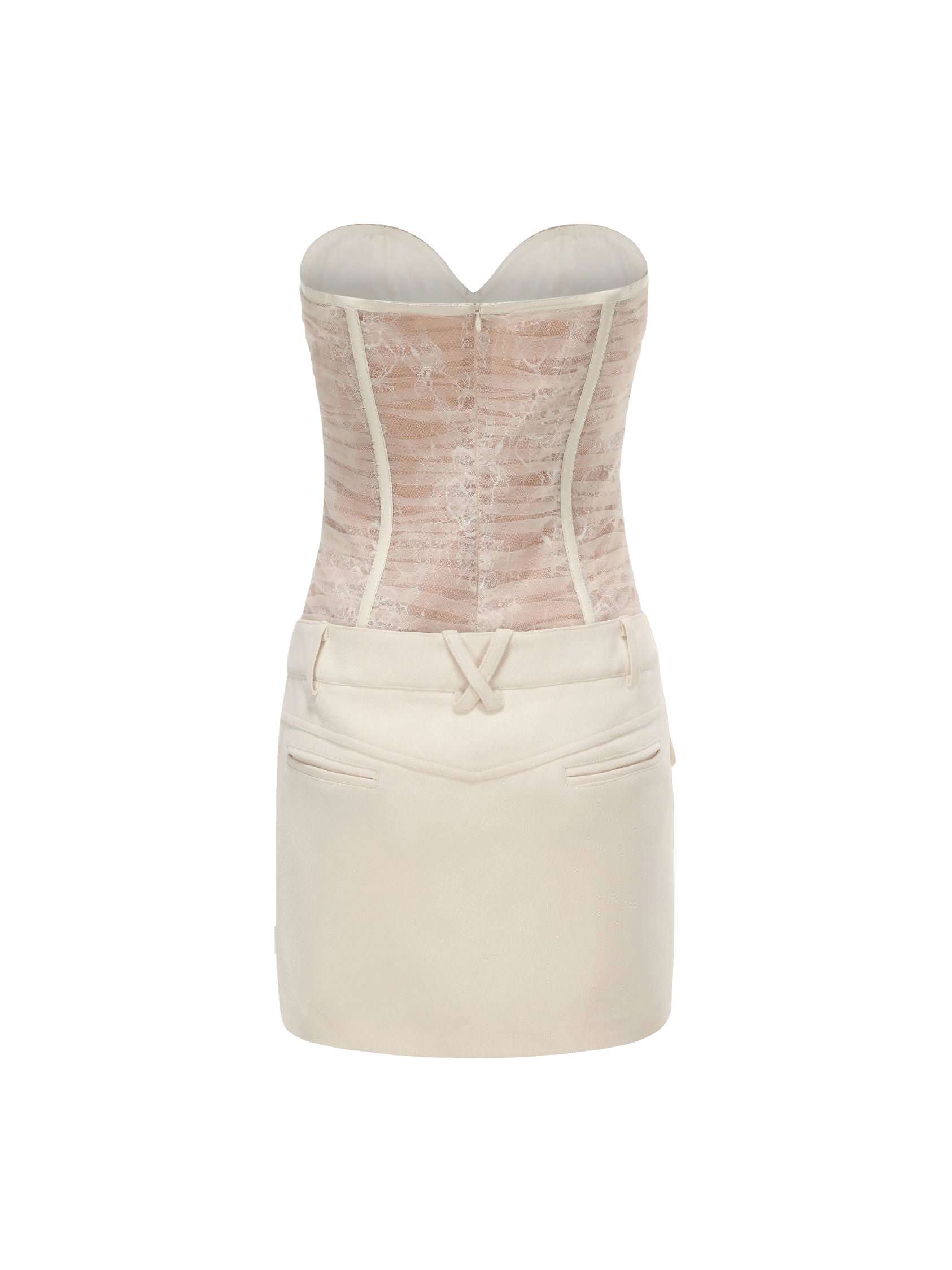 Jane Lace Dress (White) in White made by Nana Jacqueline