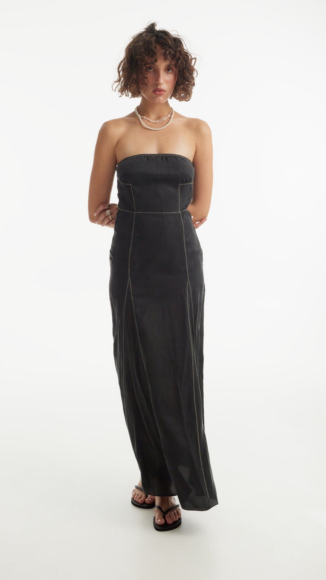 Maxi boned DRESS made by Tamar Keburia