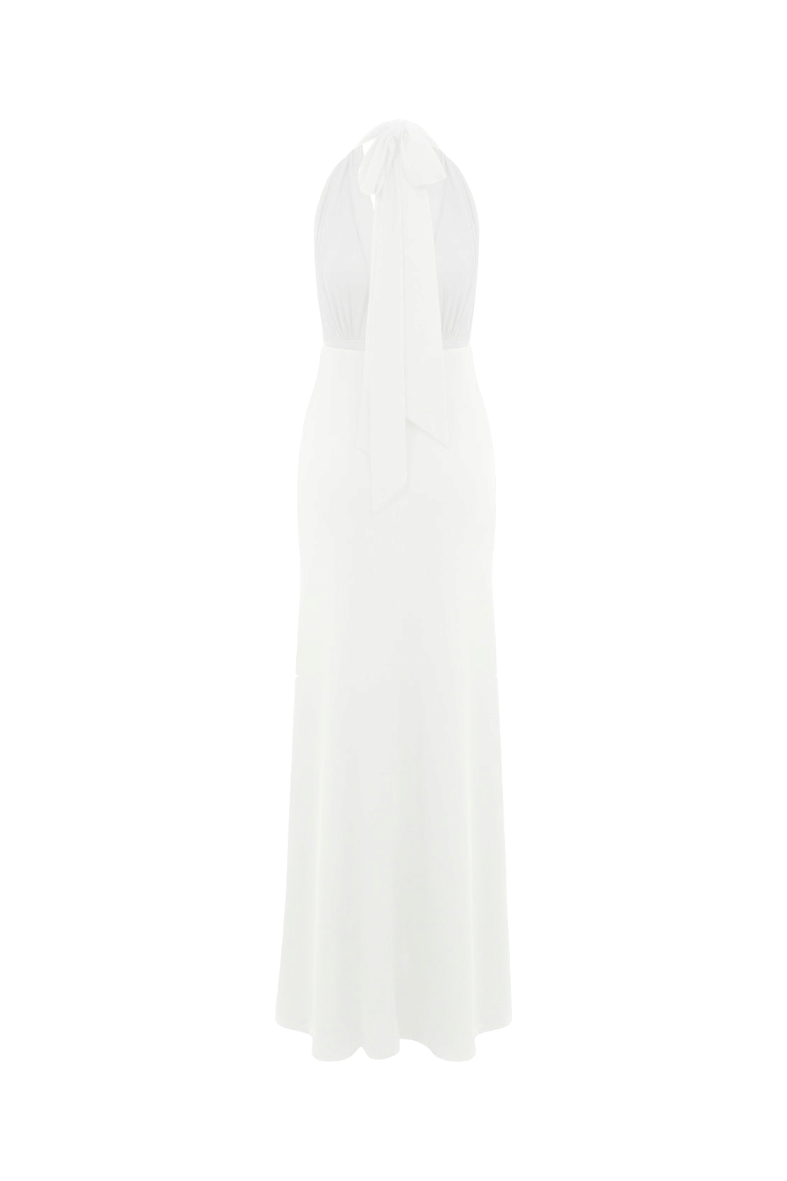 Ines Dress In White made by Nazli Ceren