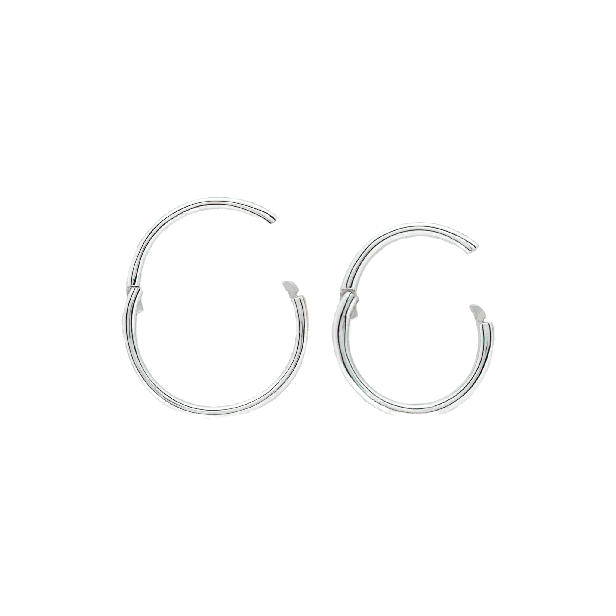 SEAMLESS CLICKER - WHITE GOLD - 14mm made by ENNUI