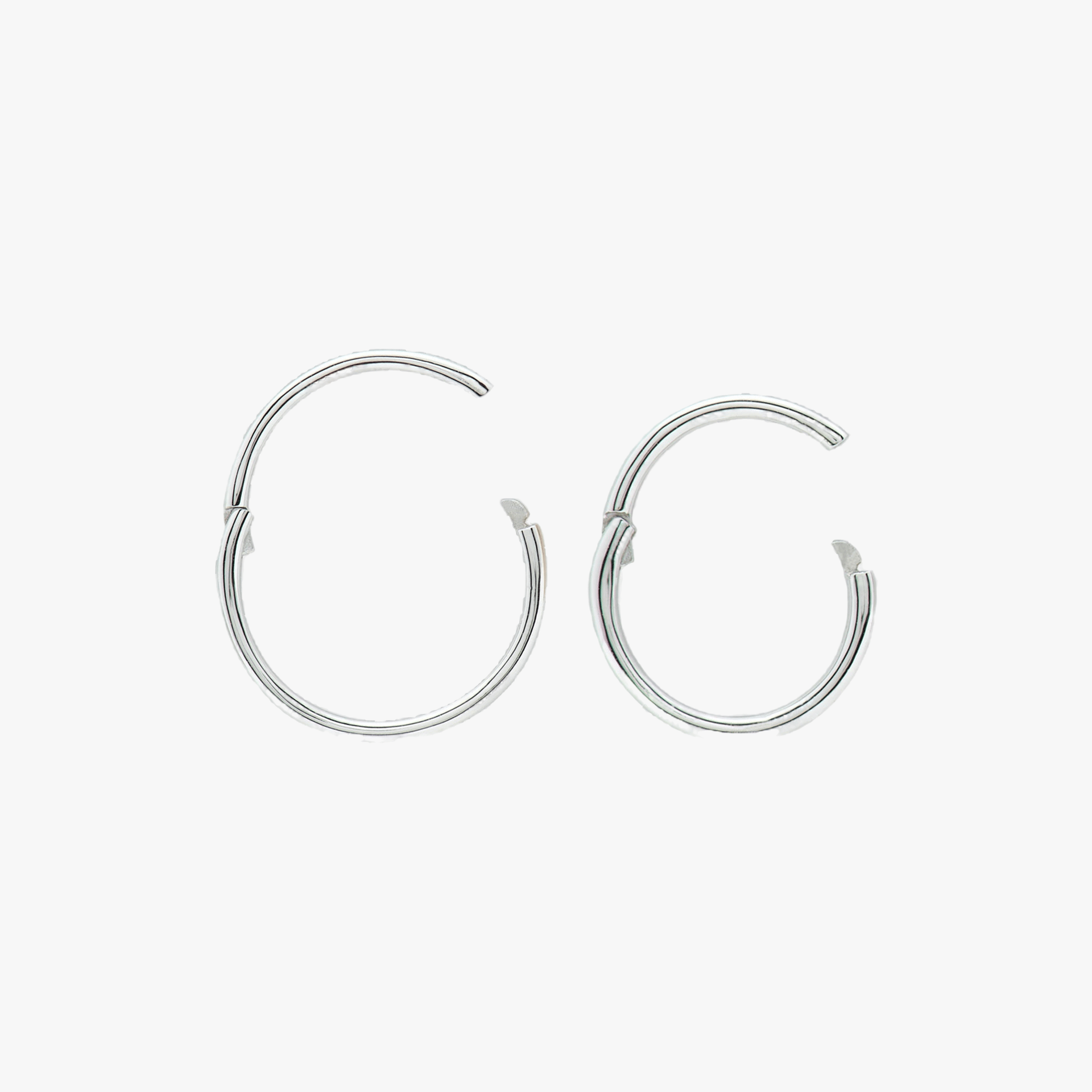 SEAMLESS CLICKER - WHITE GOLD - 14mm made by ENNUI