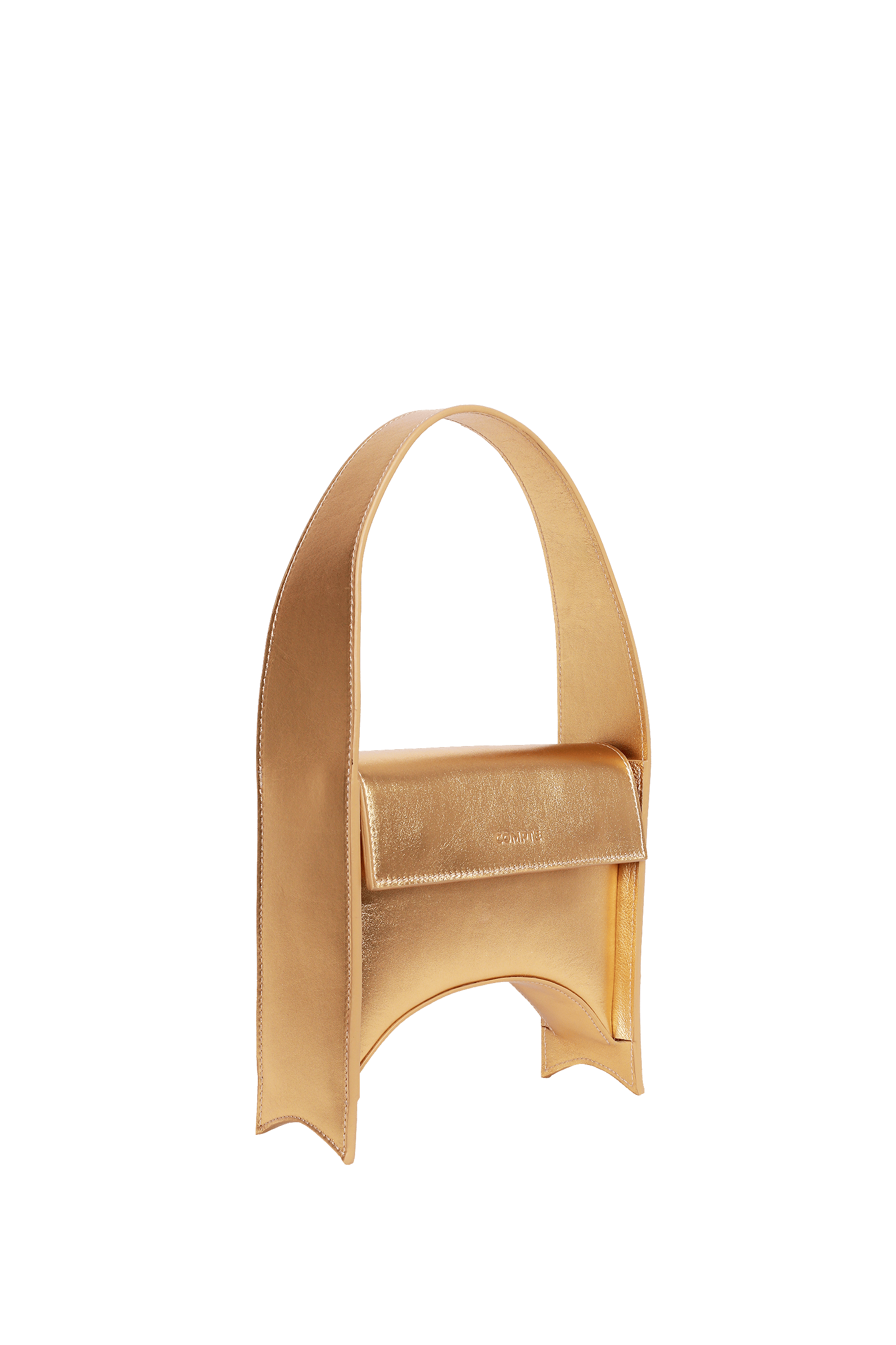 Compte Spain Hell Bag in Gold made by Compte Spain