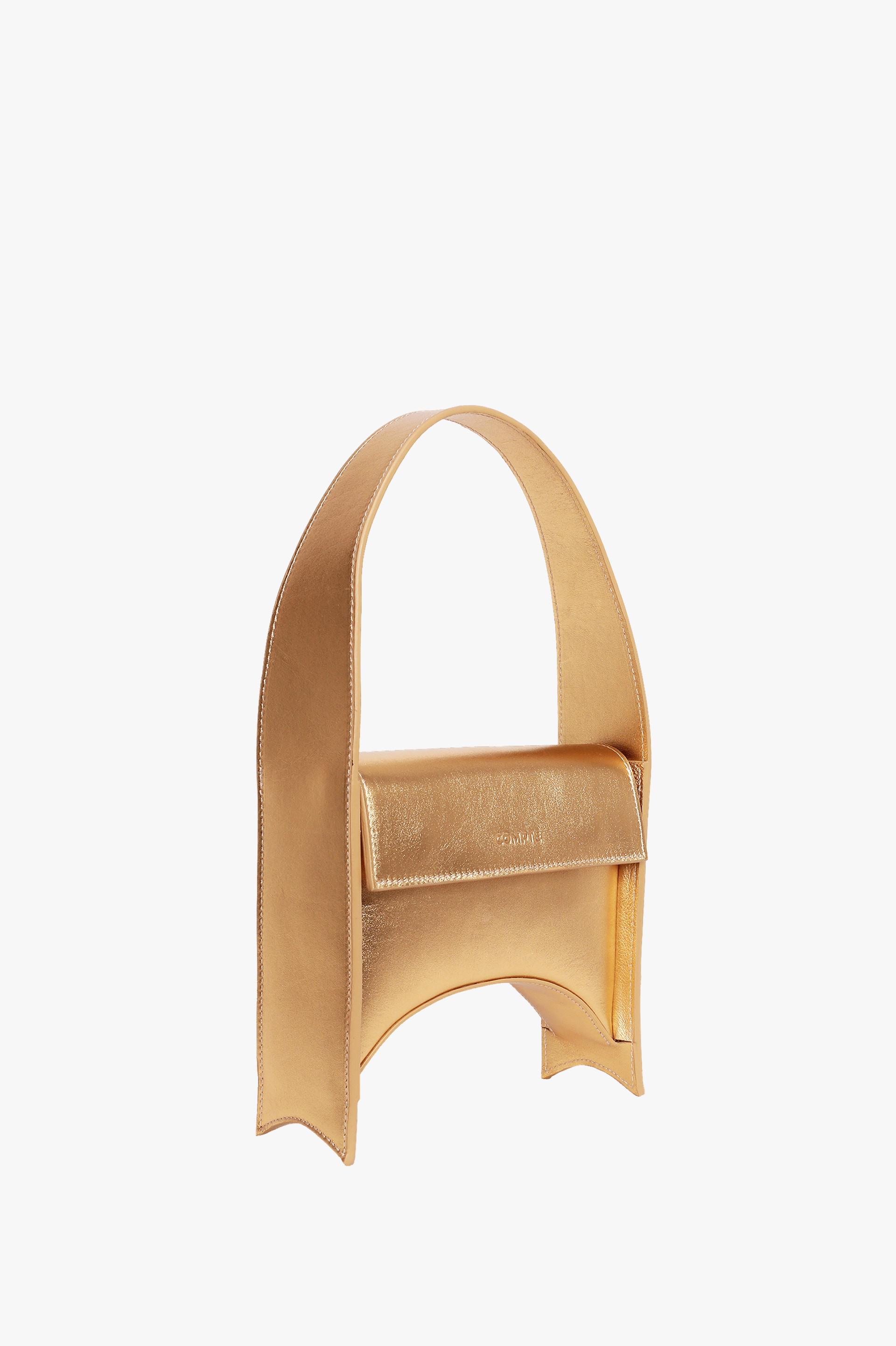 Compte Spain Hell Bag in Gold made by Compte Spain