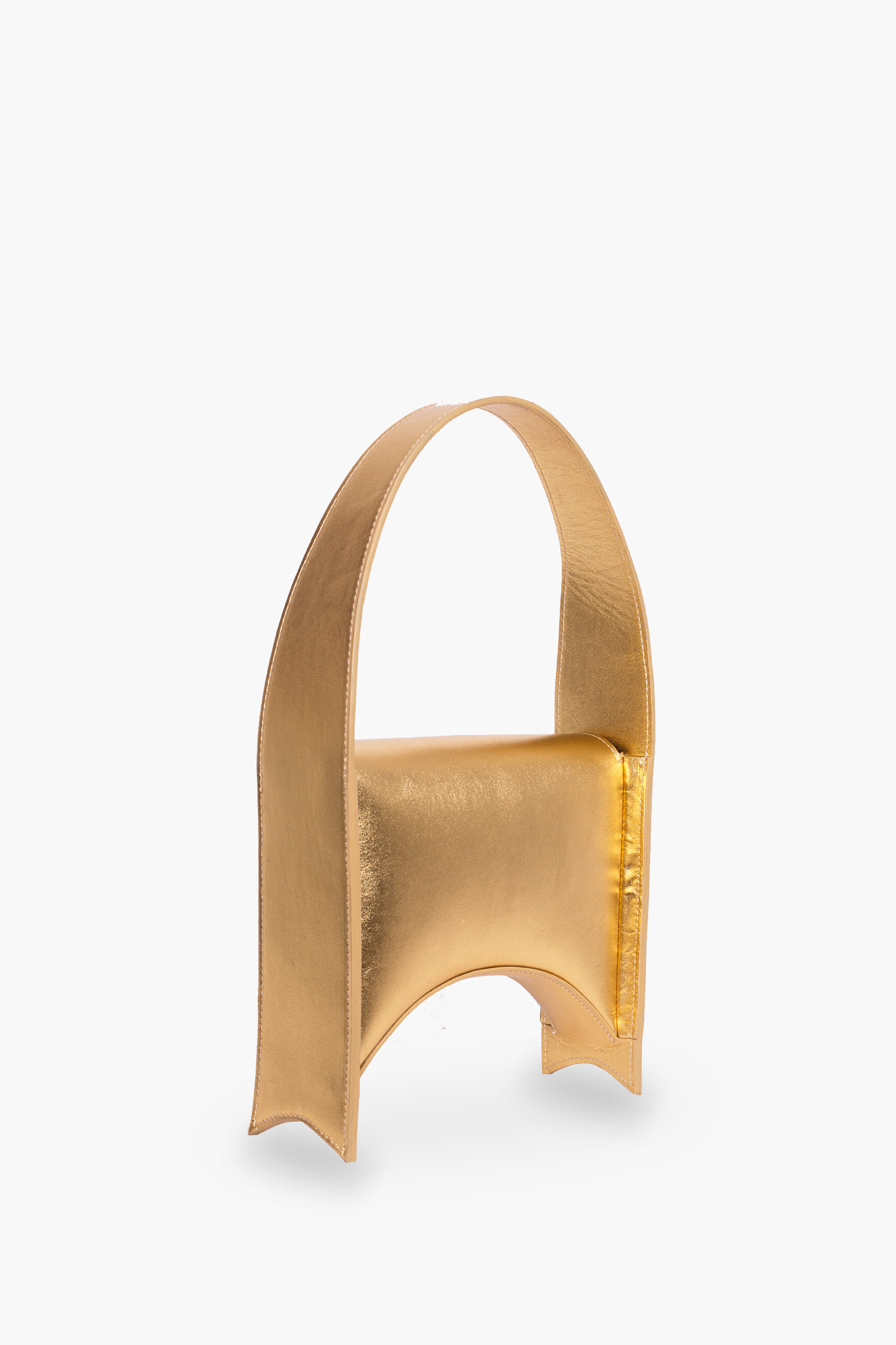 Compte Spain Hell Bag in Gold made by Compte Spain