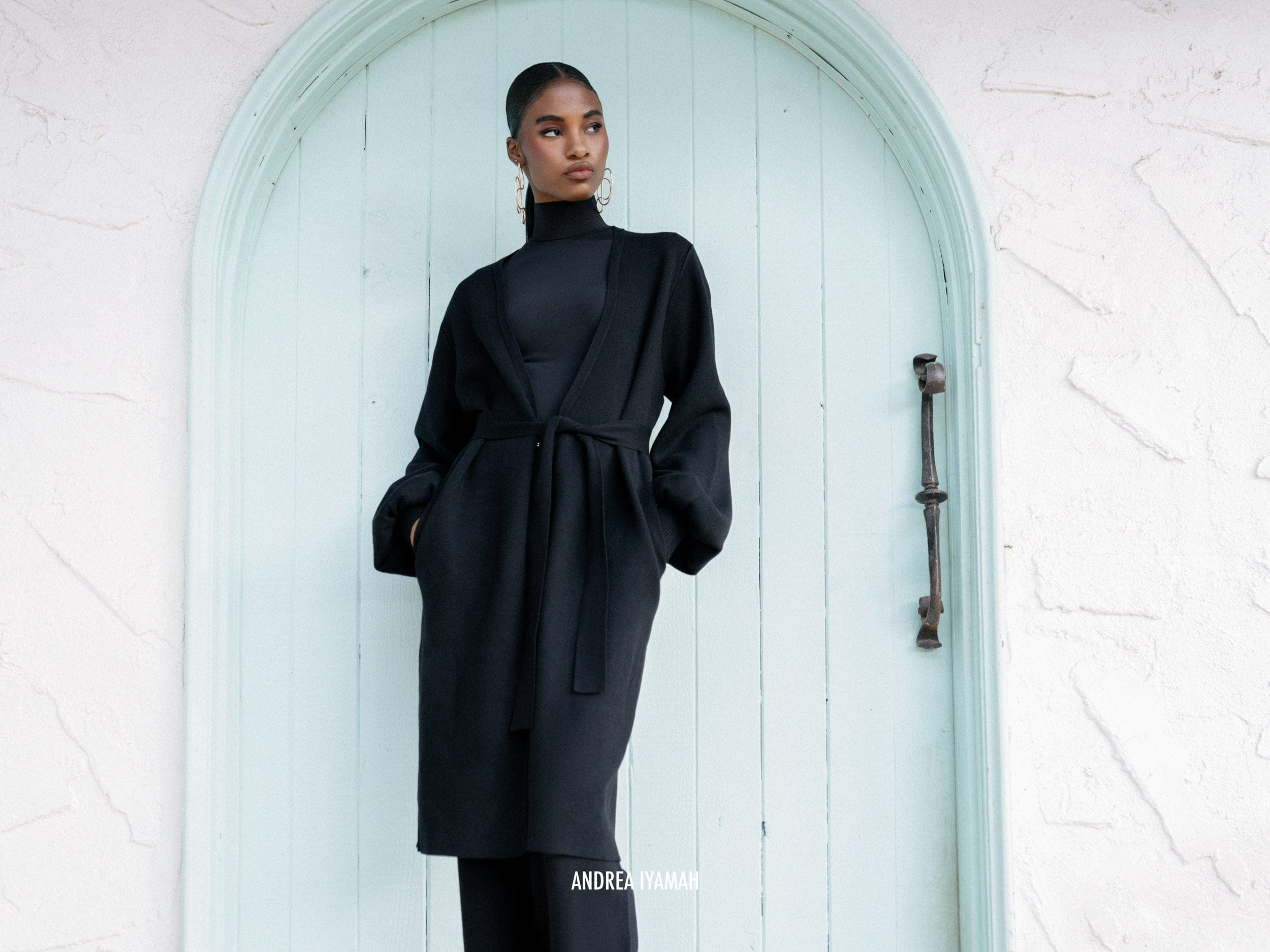 COLLO BODYSUIT - ONYX made by Andrea Iyamah