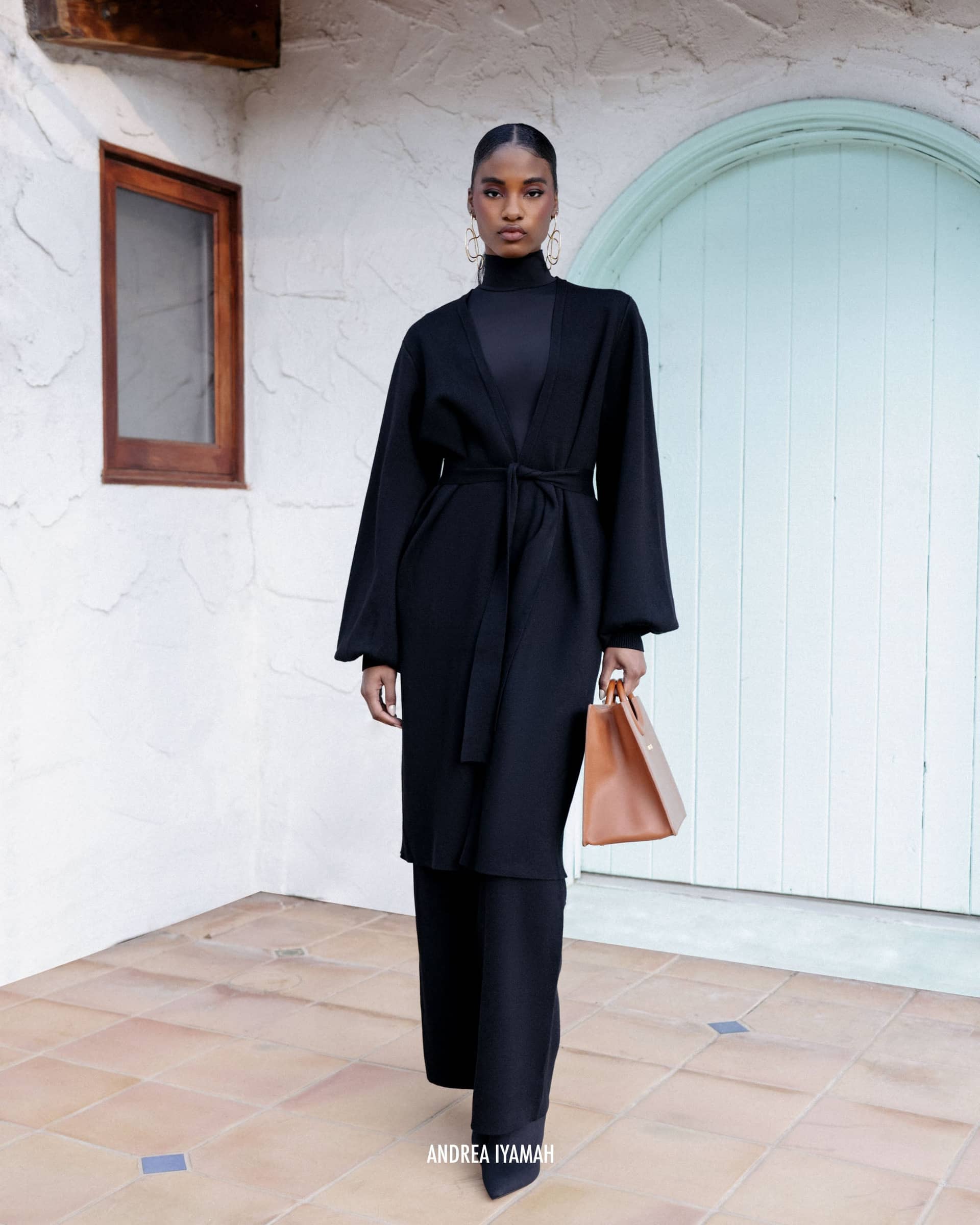 COLLO BODYSUIT - ONYX made by Andrea Iyamah