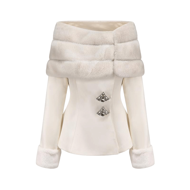 Priscilla Jacket (White) (Final Sale) made by Nana Jacqueline