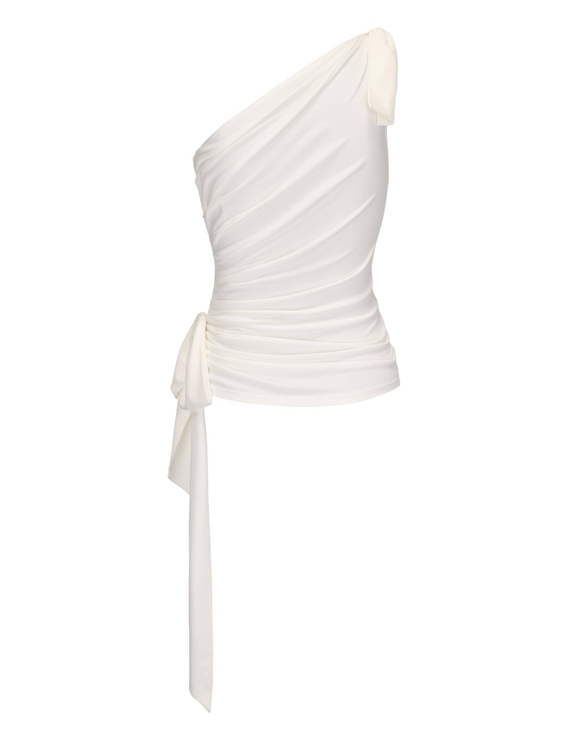 Liu Top (White) made by Nana Jacqueline