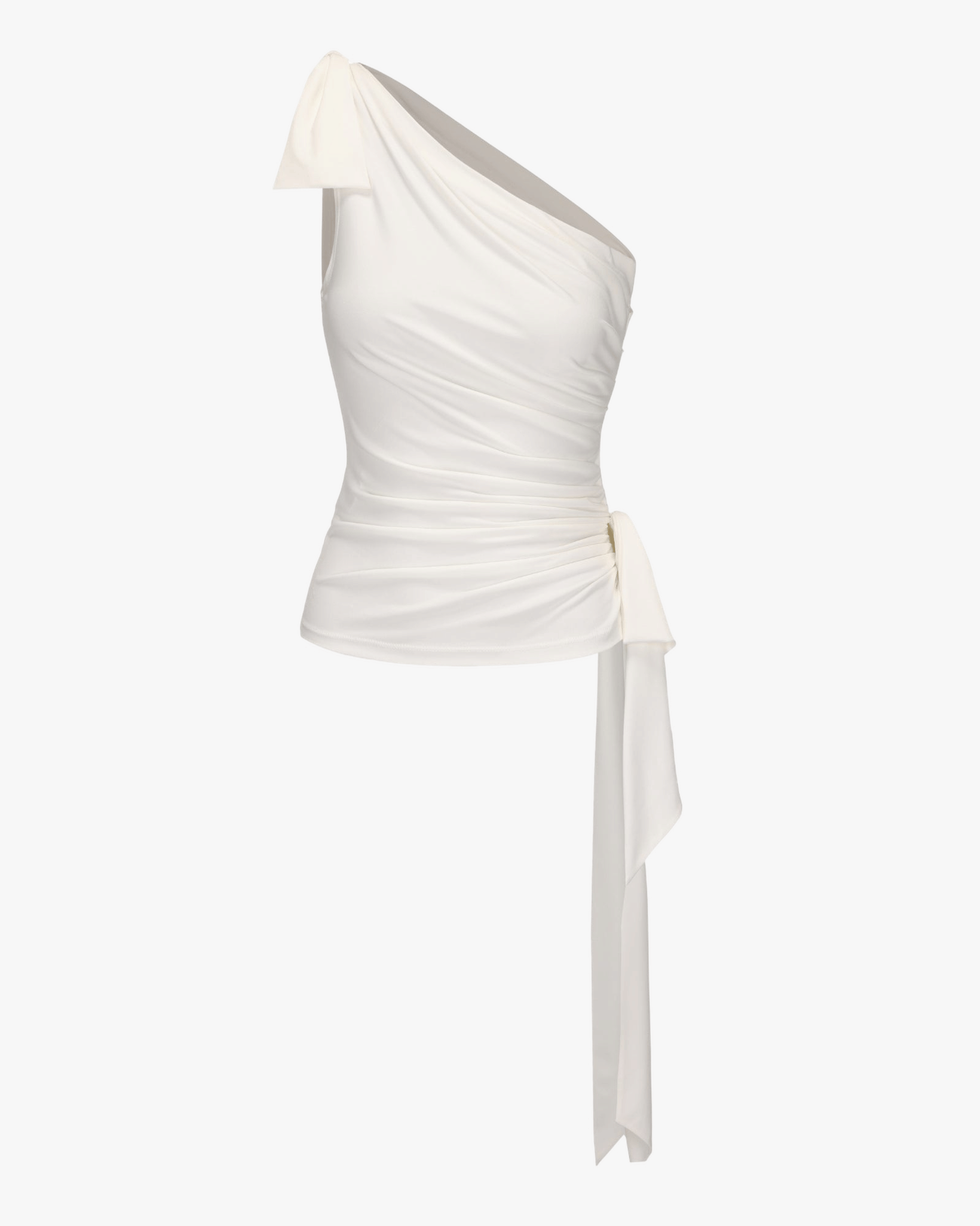 Liu Top (White) made by Nana Jacqueline